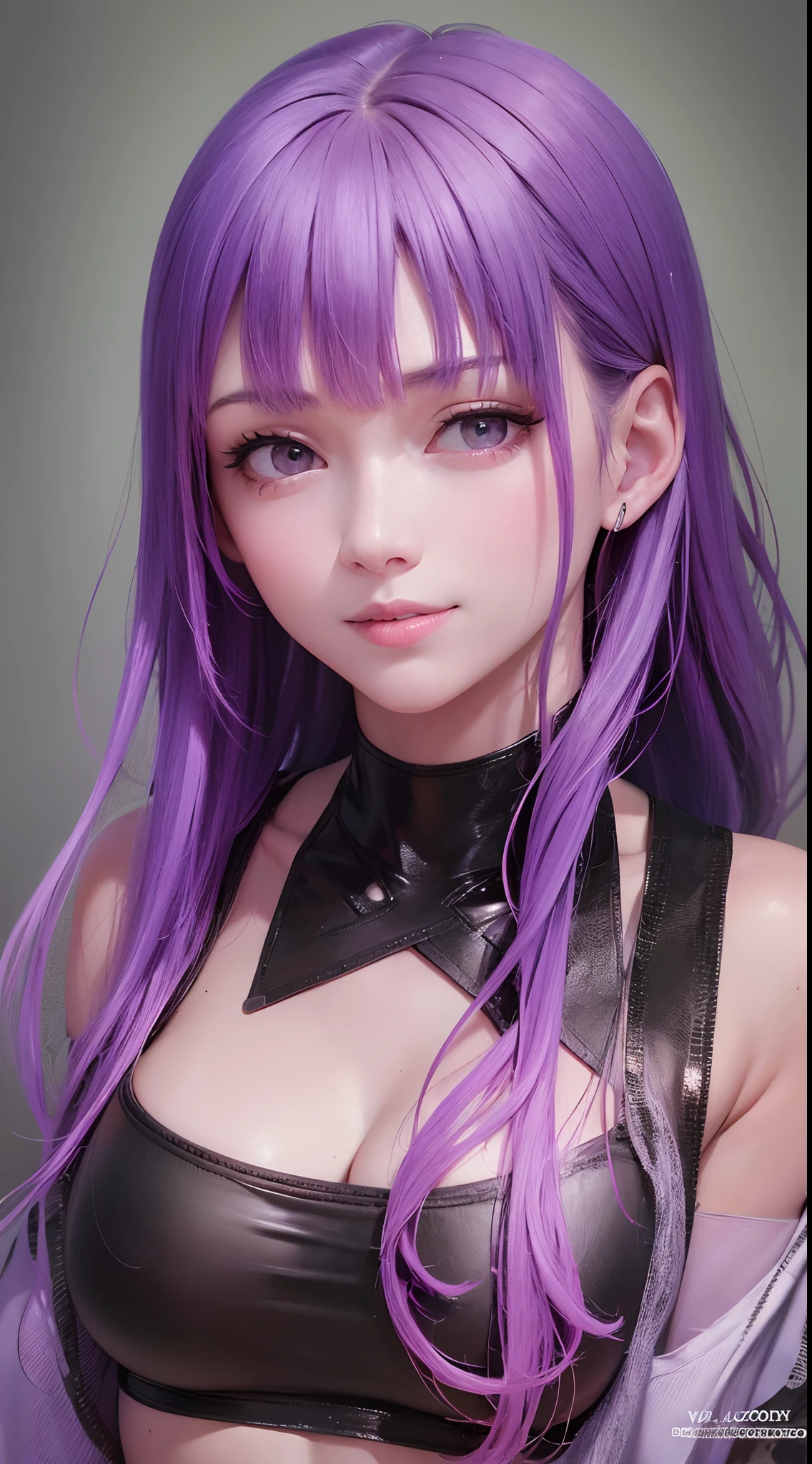 (masterpiece:1.2, best quality), (real picture, intricate details), (1lady, solo), upper body, close-up face, casual, natural fabrics, smile, Top Quality, Masterpiece, Hi-Res, Beautiful Face, photography, High Resolution, 4k, 8k, Asian face, magenta arm sleeve, detailed face, detailed eye, exposed shoulder, (((yellow eyes, magenta cat ears, big breast:1.5, magenta hair:1.5, magenta clothes:1.5, long hair, side fringe hair:1.2, forehead, long locks:1.5))), ((magenta hair:1.5, magenta kimono:1.5)), (background night city:1.5),