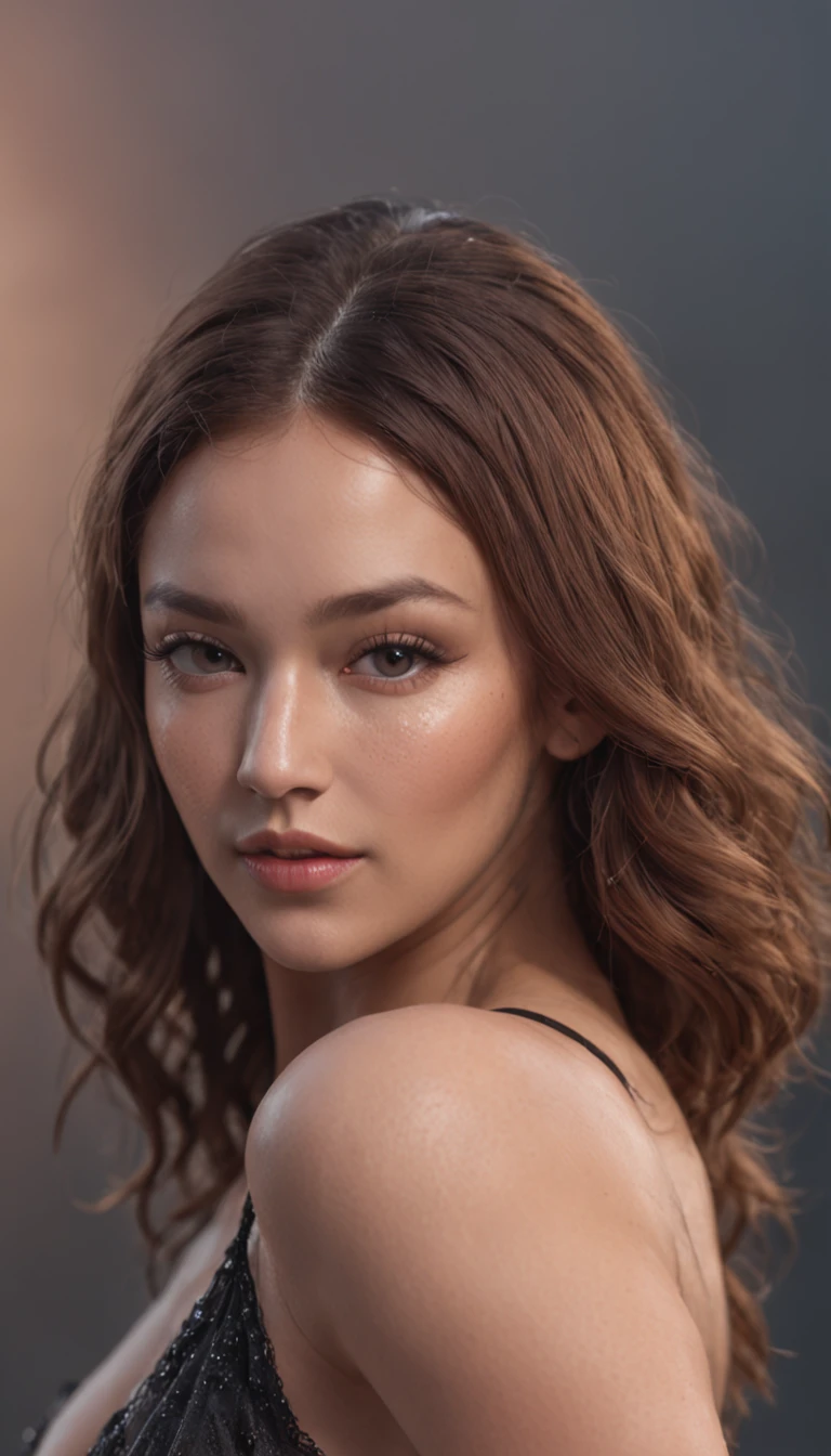 a beautiful naked woman, extremely detailed face and body, flawless skin, intricate details, photorealistic, cinematic lighting, dramatic shadows, warm color palette, volumetric lighting, hyper realistic, masterpiece