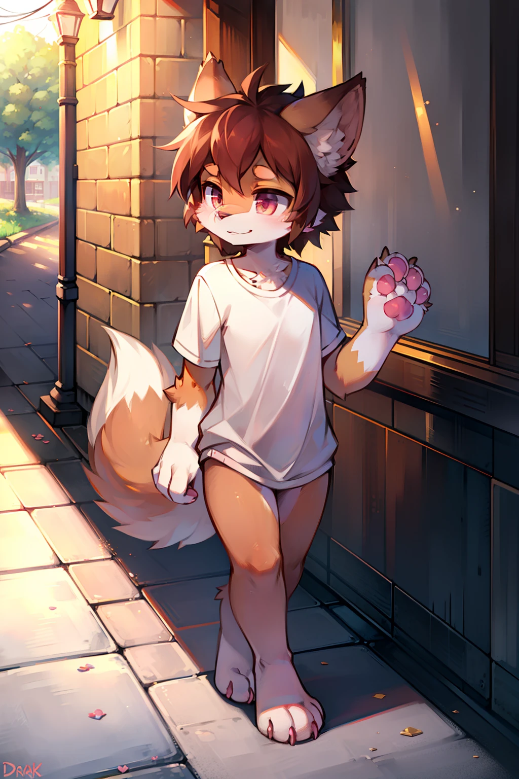 Best image quality, 4K, masterpiece, close-up, male furry cub, Super high resolution, (Meisterwerk: 1,3), (2D: 1,0), (Anime: 1,0), (Illustration: 1,0). medium shot of a 6 year old male wolf bent over against at a wall by another 6 year old male wolf hidden between sume bushes, medium close up, close up, 2boys, nipple fuck