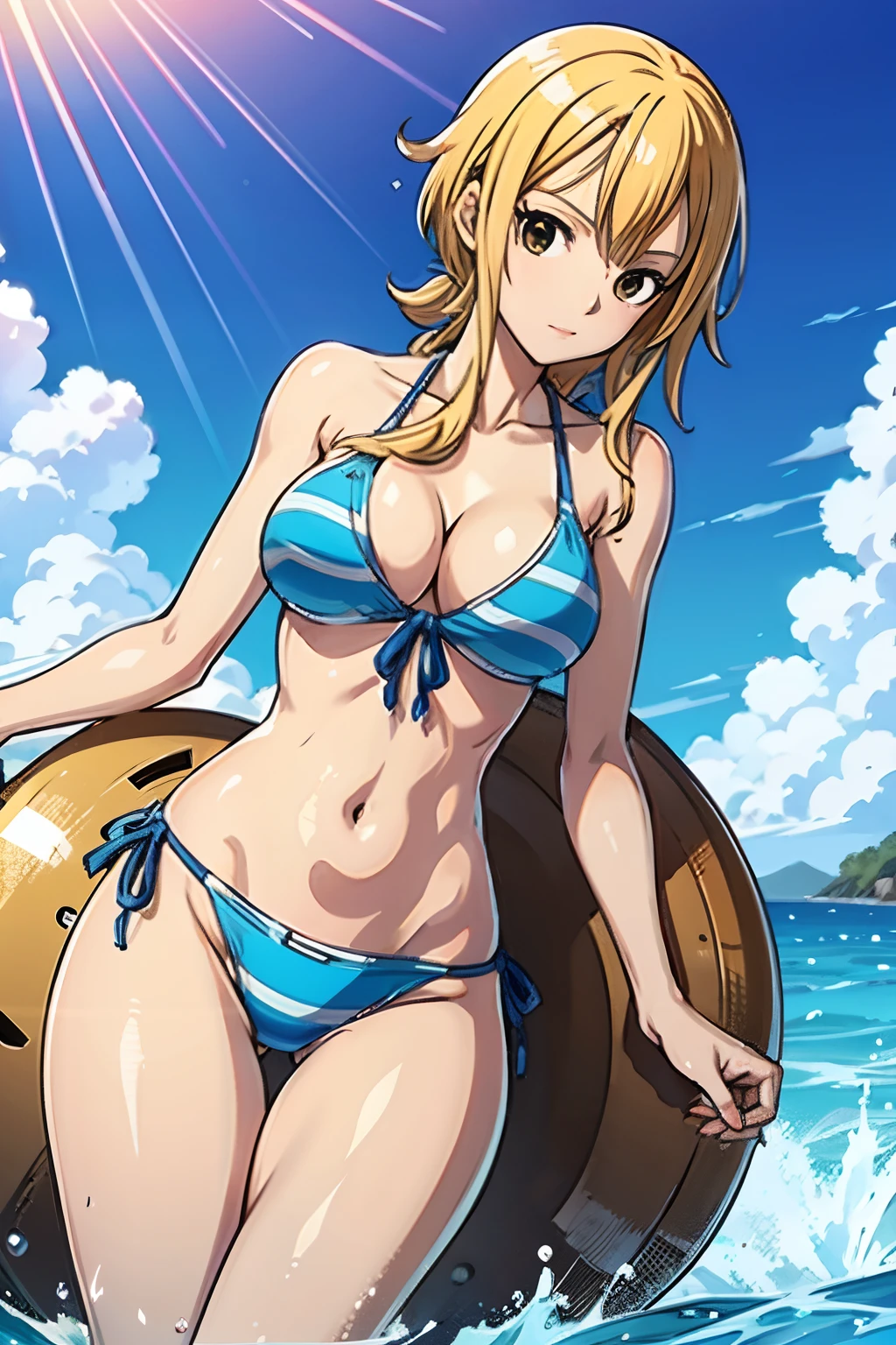 One Piece Nami,Bikini swimwear,Side Body