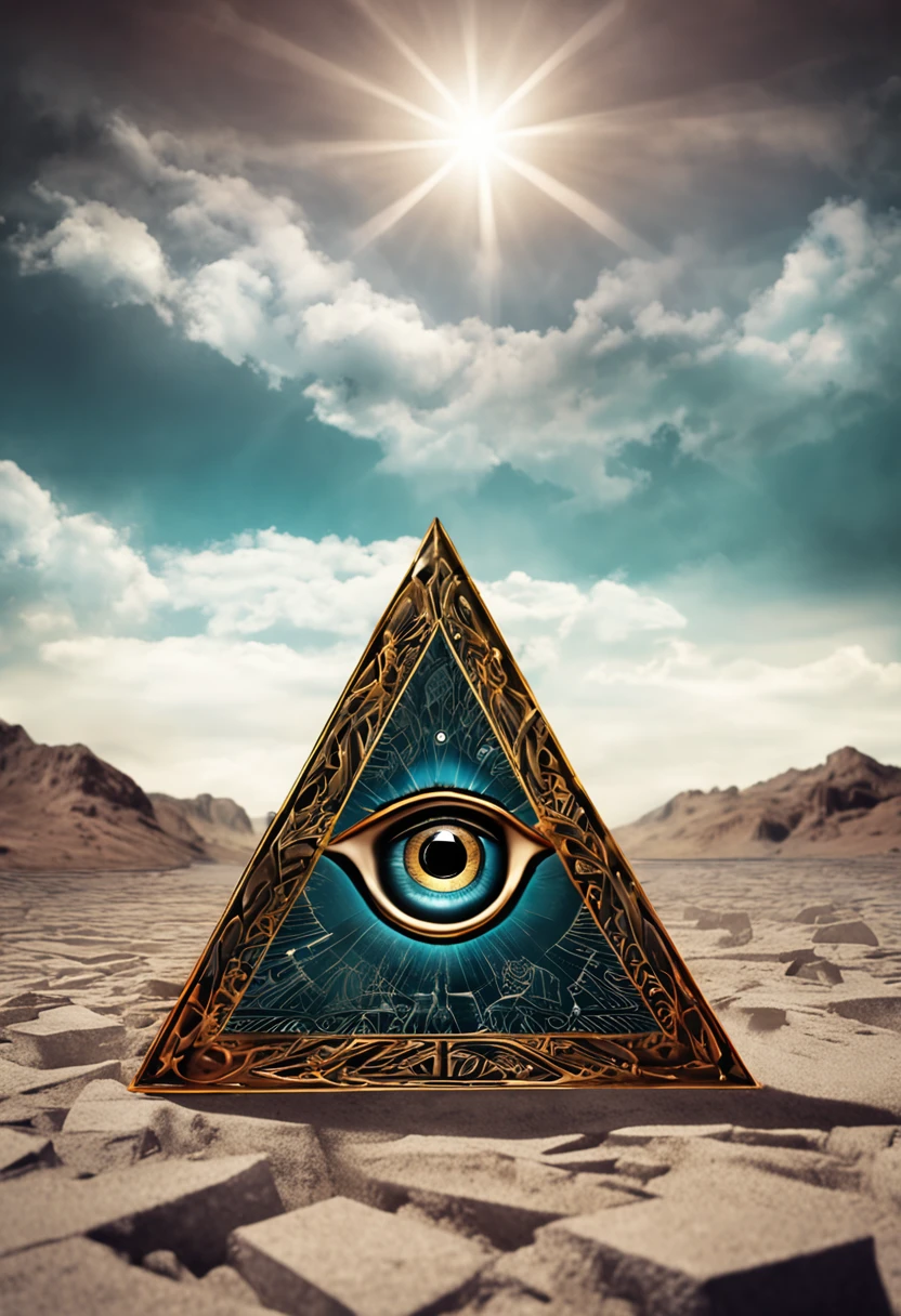 Draw a triangle,There is an eye inside, ancient symbol behind it, ( todos vendo olho ), triangle to use spell, illuminati symbol, all - seeing eye, Eye of the Illuminati, eye of providence, todos vendo olho, geometric third eye triangle, abrindo o terceiro olho, ignite, Triangle, eye of providence, 3rd eye, demonic sigils, floating sigils