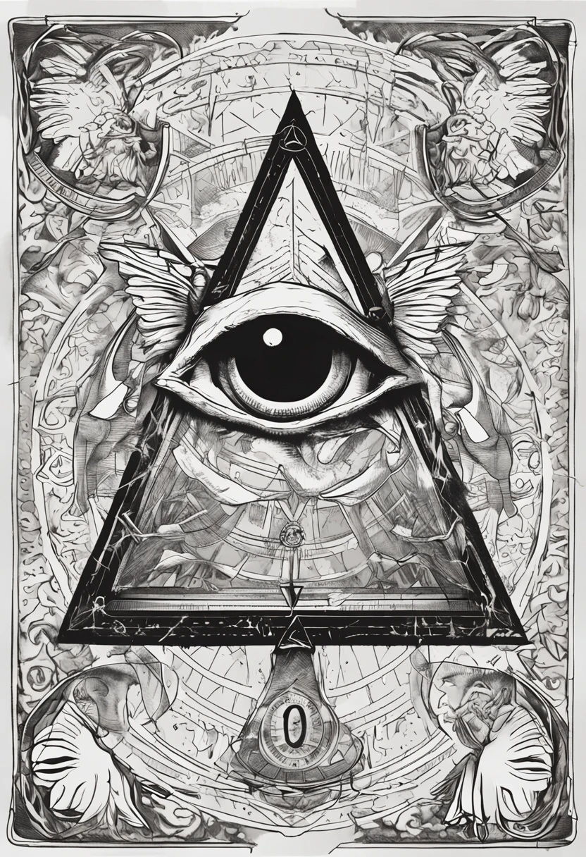 Draw a triangle,There is an eye inside, ancient symbol behind it, ( todos vendo olho ), triangle to use spell, illuminati symbol, all - seeing eye, Eye of the Illuminati, eye of providence, todos vendo olho, geometric third eye triangle, abrindo o terceiro olho, ignite, Triangle, eye of providence, 3rd eye, demonic sigils, floating sigils