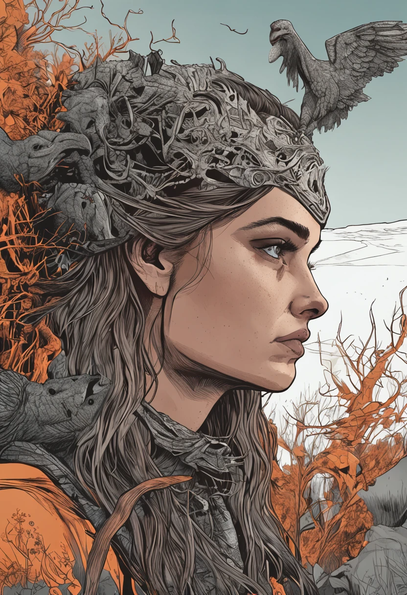 The witch girl, best quality, masterpiece, (realistic:1.2), Front, detailed face, (((masterpiece))), (((best quality))), (((extremely detailed))), illustration, mysterious,