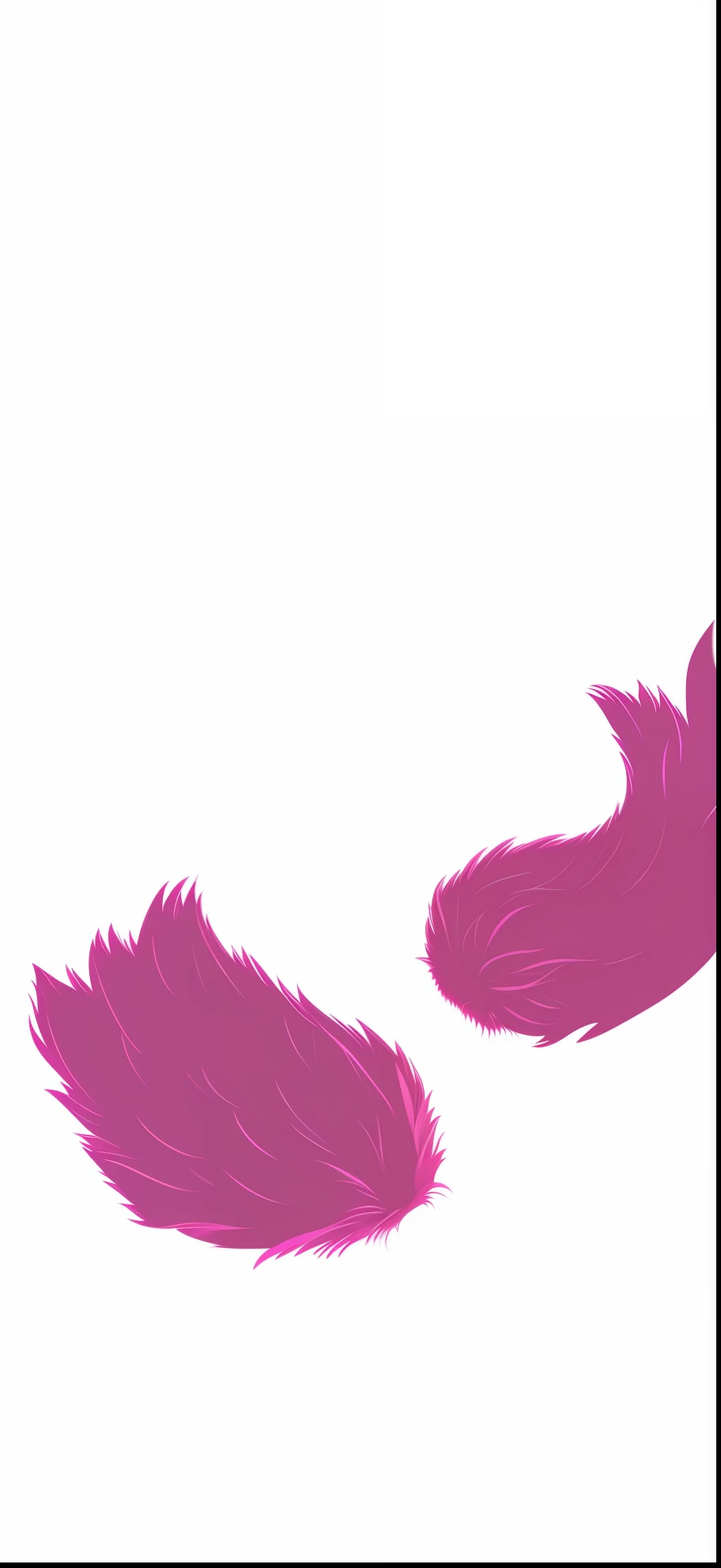 There are two pink cartoon monster arms, ,hairy arms, hairy hand, digitally draw on wacom tablet, fleurfurr, Furry character, furry mawshot, pink fluffy fur, Some beards, very fuzzy, Digital drawing, drawn in microsoft paint