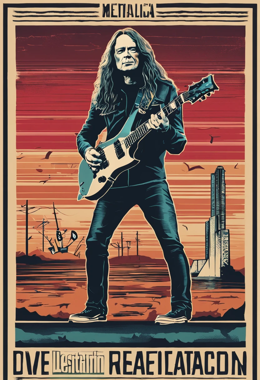 Imagine Metallica in 2023 with Dave Mustaine and Cliff Burton in the lineup
