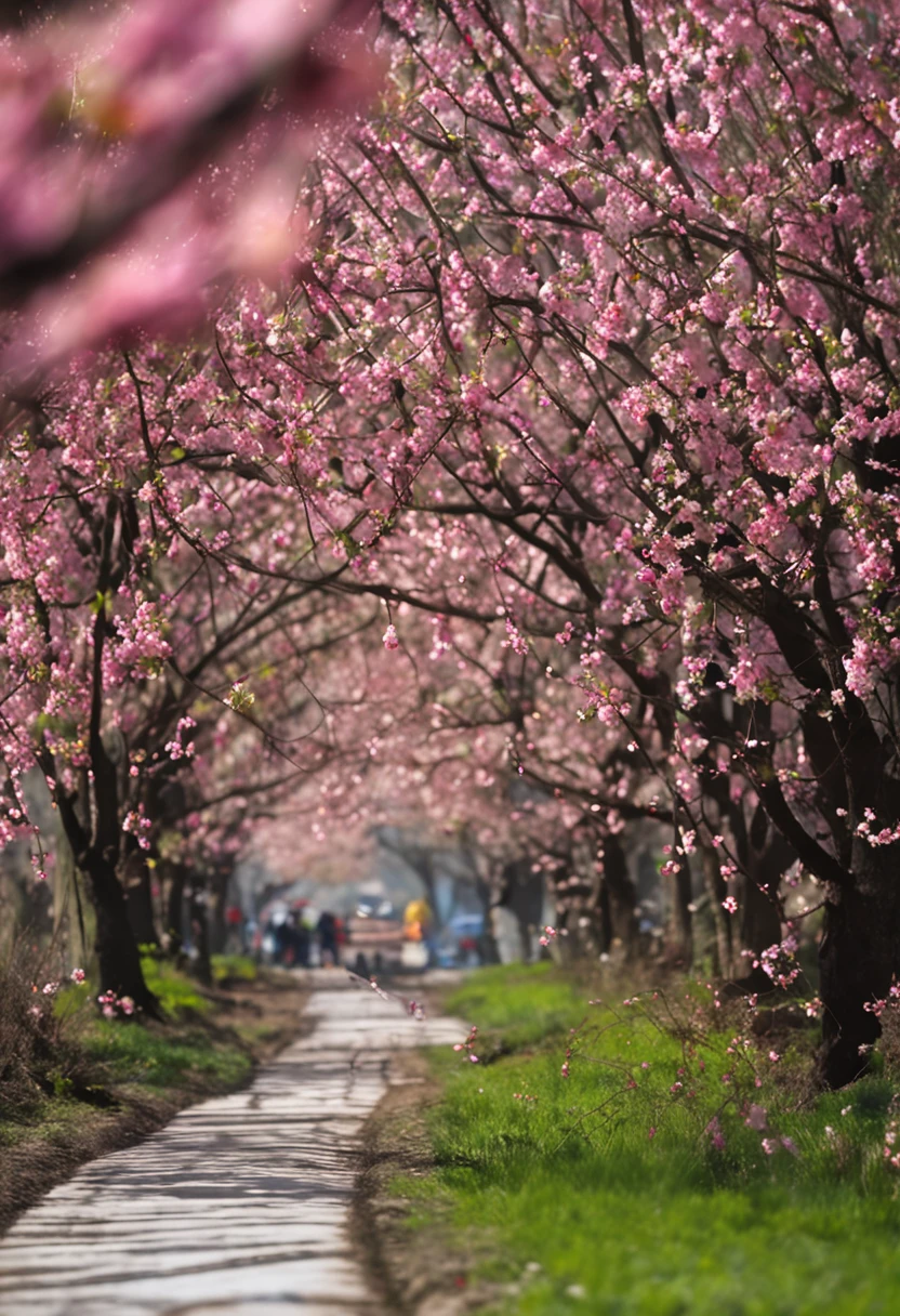 Spring is the beginning of a year. When the trees begin to shed their dry winter coats with young buds, we know spring is coming.
Spring comes and brings with it pleasant weather that is no longer as cold as winter. When the swallow's wings flutter in the sky, everything changes to make people's hearts as well as happier. In the fields, thousands of flowers bloom, next to butterflies and bees, making the spring scene even more vivid.
Not only things, people also seem to change, be happier and more radiant to greet spring. People and families are shopping together for Tet, happily gathering around a pot of banh chung. Children are huddled in new clothes, chirping and singing. Everyone's face was happy, radiant, full of joy.
Spring, the season of freshness, the season of change. Spring has brought nature, things and human life with brilliant and wonderful colors.