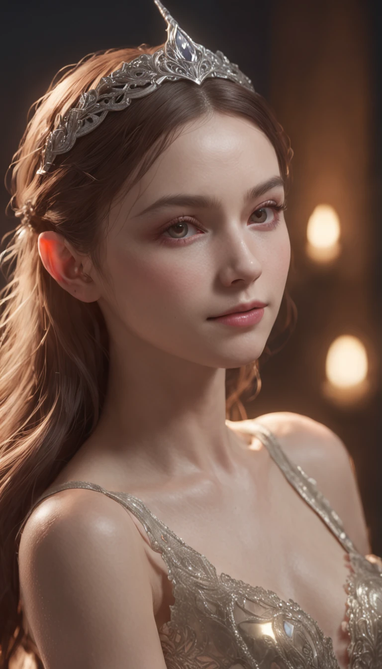 (Professional 3D Rendering:1.3) , (Realistic:1.3) fullbody image,photo of the most beautiful artwork in the world，Beautiful Nordic fairy princess, (((The upper part of the ear is long and pointed)))、Full body 8K unity rendering, action SHOT, skin pore, Very bright lighting, heavy shading, Detailed, Detailed face, (Vibrant, photos realistic, Realistic, Dramatic, Dark, Sharp Focus, 8K), , (Convoluted:1.4), (Highly detailed:1.4), Digital Painting, rendering by octane, art  stations, concept-art, Smooth, Sharp Focus, Illustration, Art Germ, (Roisch:0.23), Vlop Ilya Kuvshinov, Gregg Rutkowski and Alphonse Mucha Gracias, (Global Illumination, studio lights, volumettic light), Fantasy, elf, full body Esbian, ((Dark ancient city background:1.3)),CG Cessa,art  stations