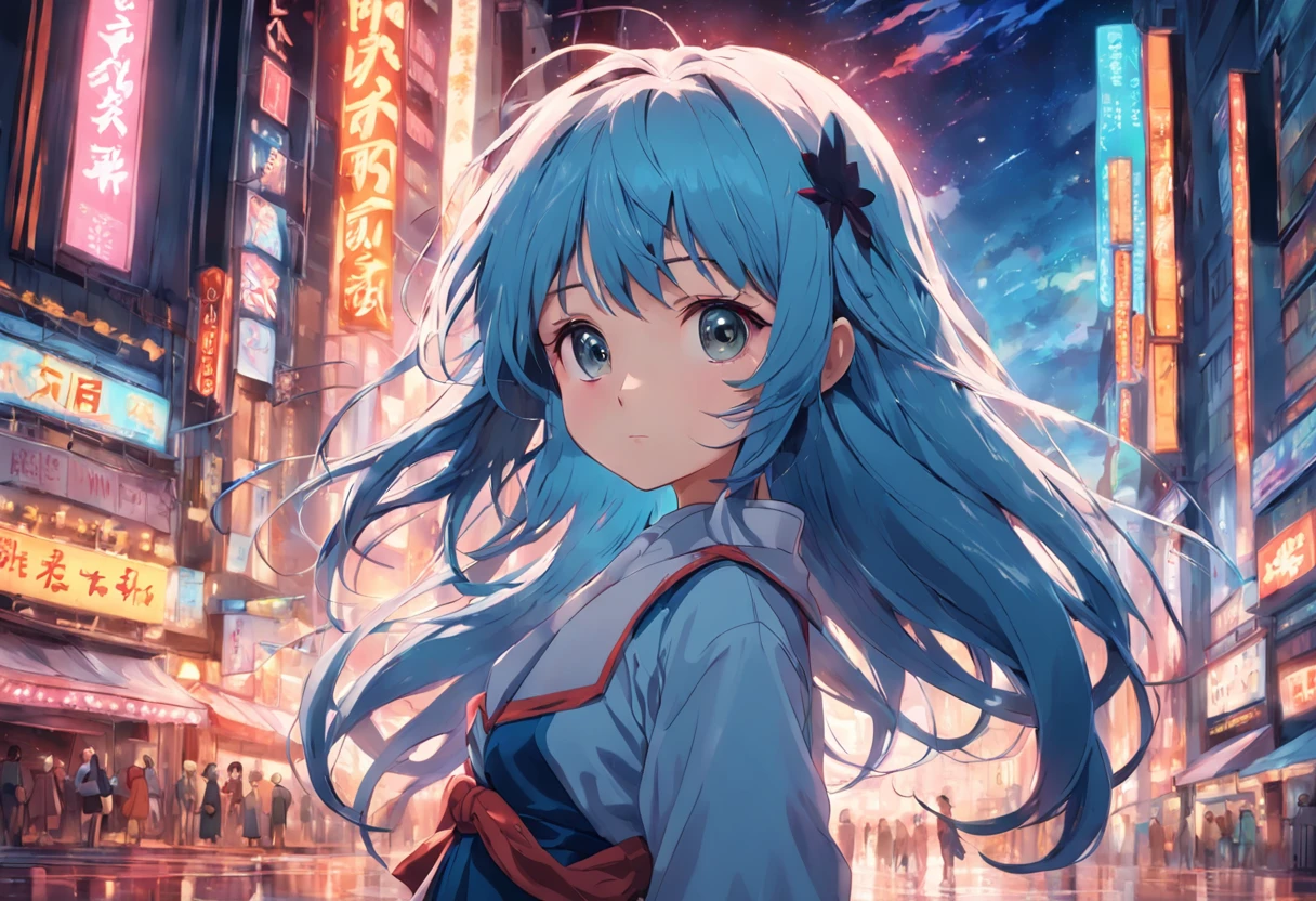 Two-dimensional beauty little cute