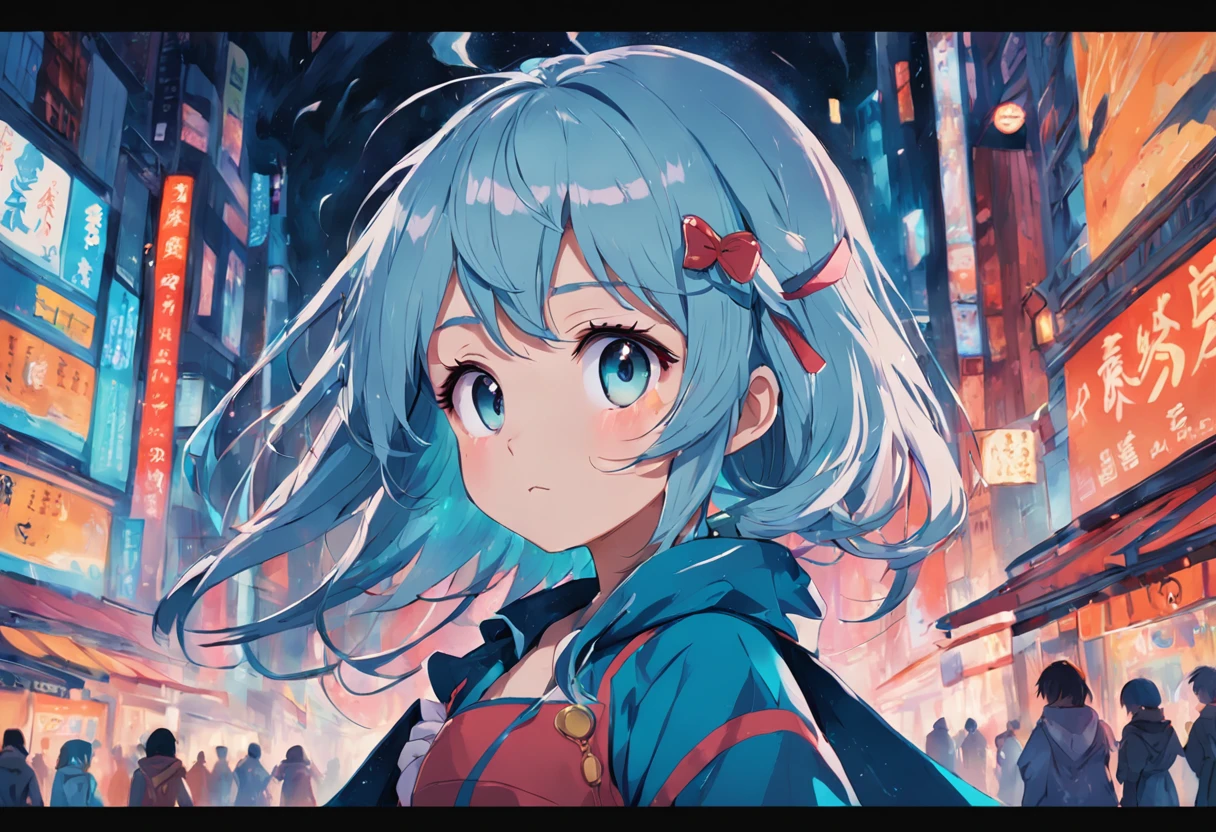 Two-dimensional beauty little cute