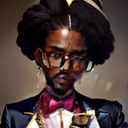 negroid,decadent,Kidney deficiency,Face full of scum,Wear flat glasses