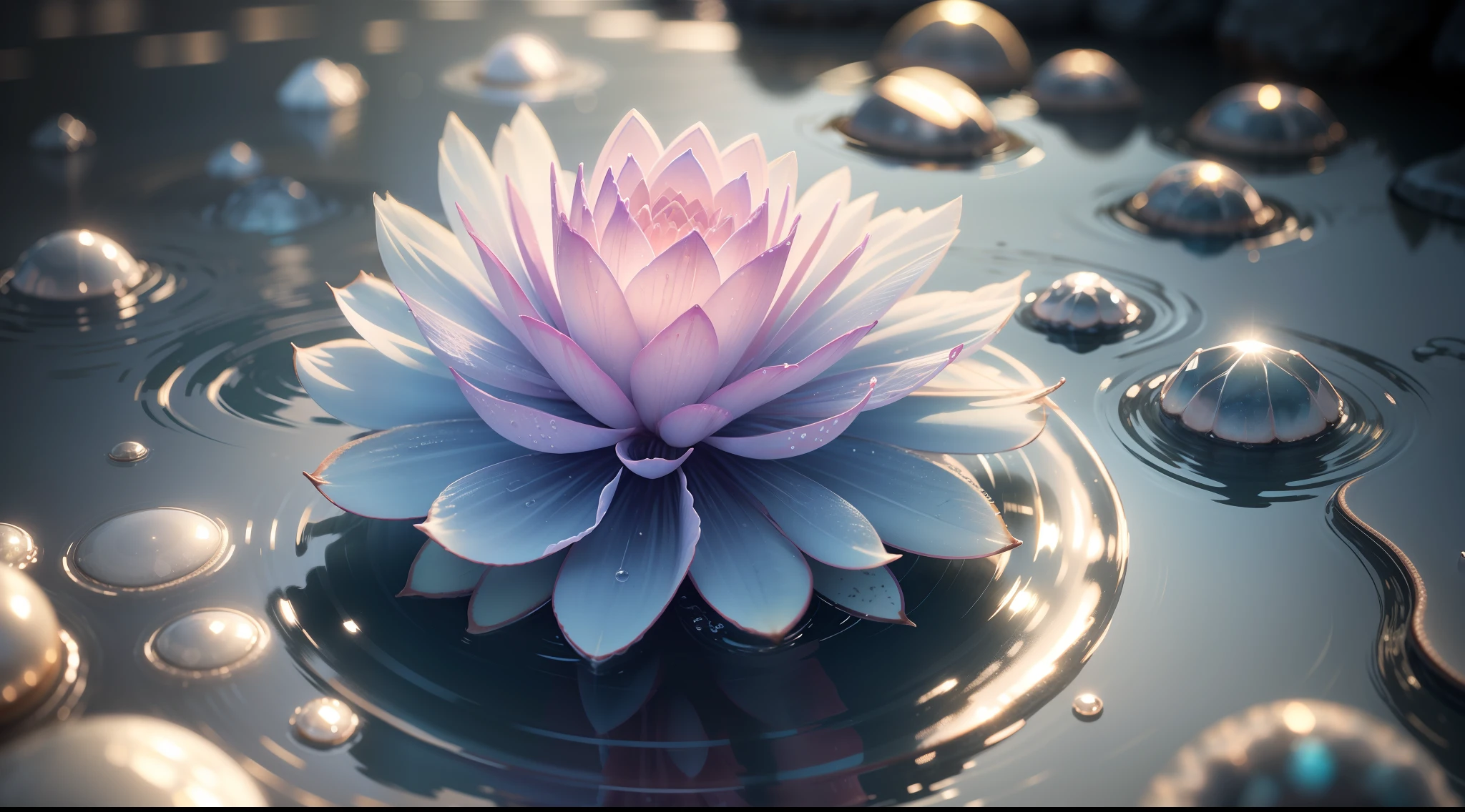 Water crystals that capture the beauty and complexity of nature、Ultra-Realism、Ultra-realistic、Ultra-fine details、Super delicate pattern、Photorealism Based Ultra Detail Widget 1.3, Ultra-detailed depiction、Ultra-clear and ultra-realistic like a photo、Cinematic shots with HDR effect、Vignette and center screen、Generate in automatic mode
