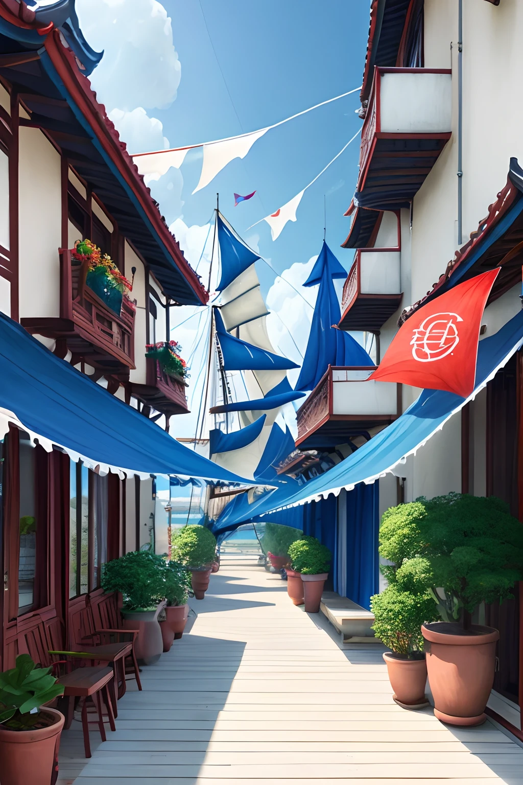 Hanhai Blue Sails