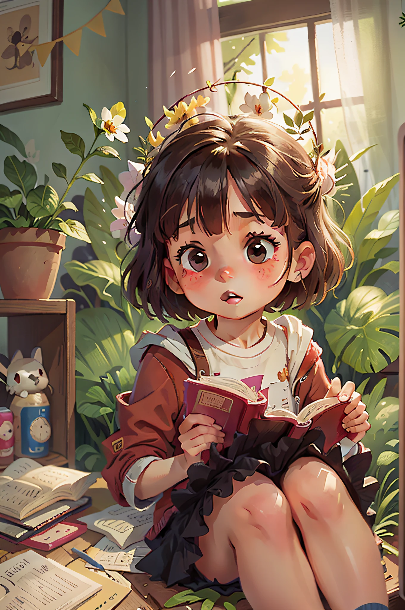 girl reading