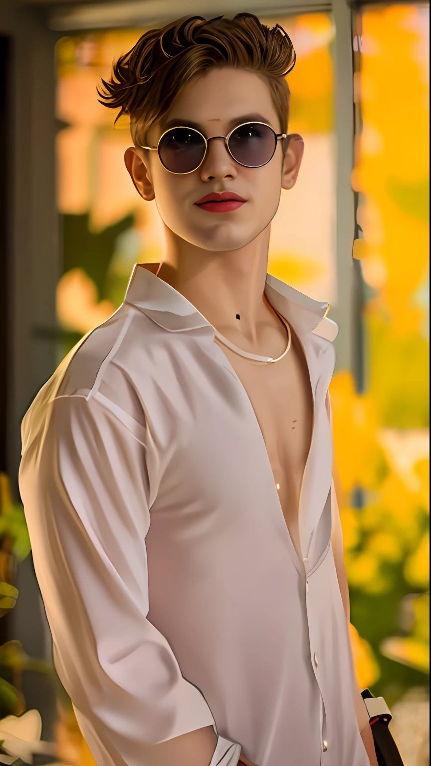 Gaming boy realistic body with realistic face