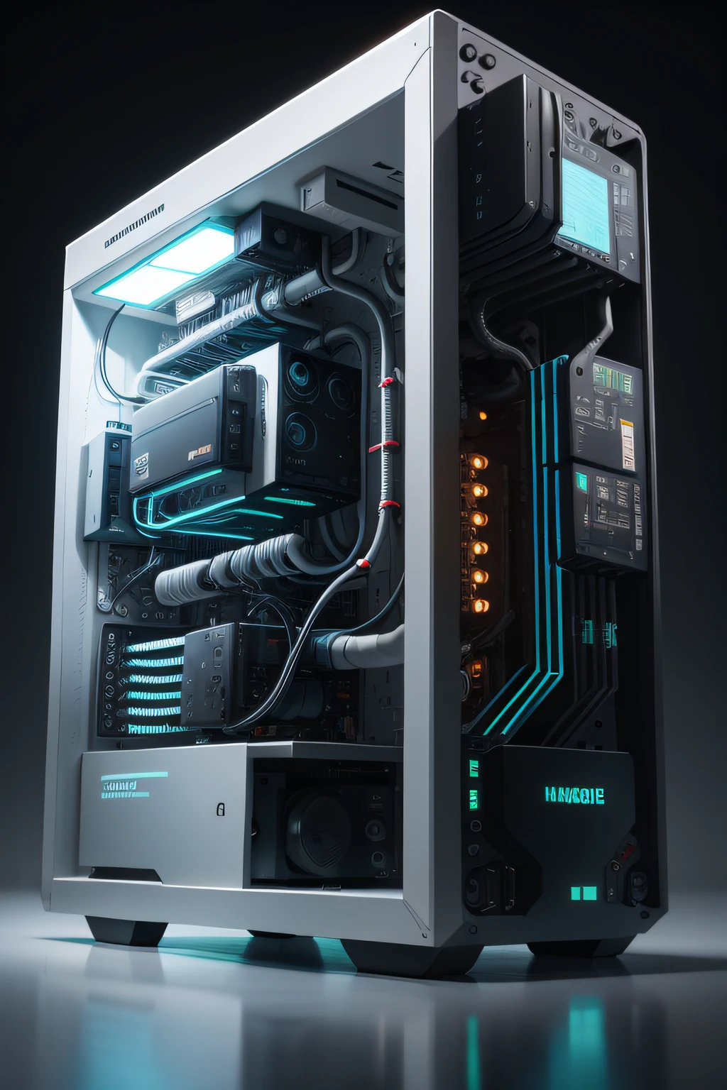 Tech electronics housing