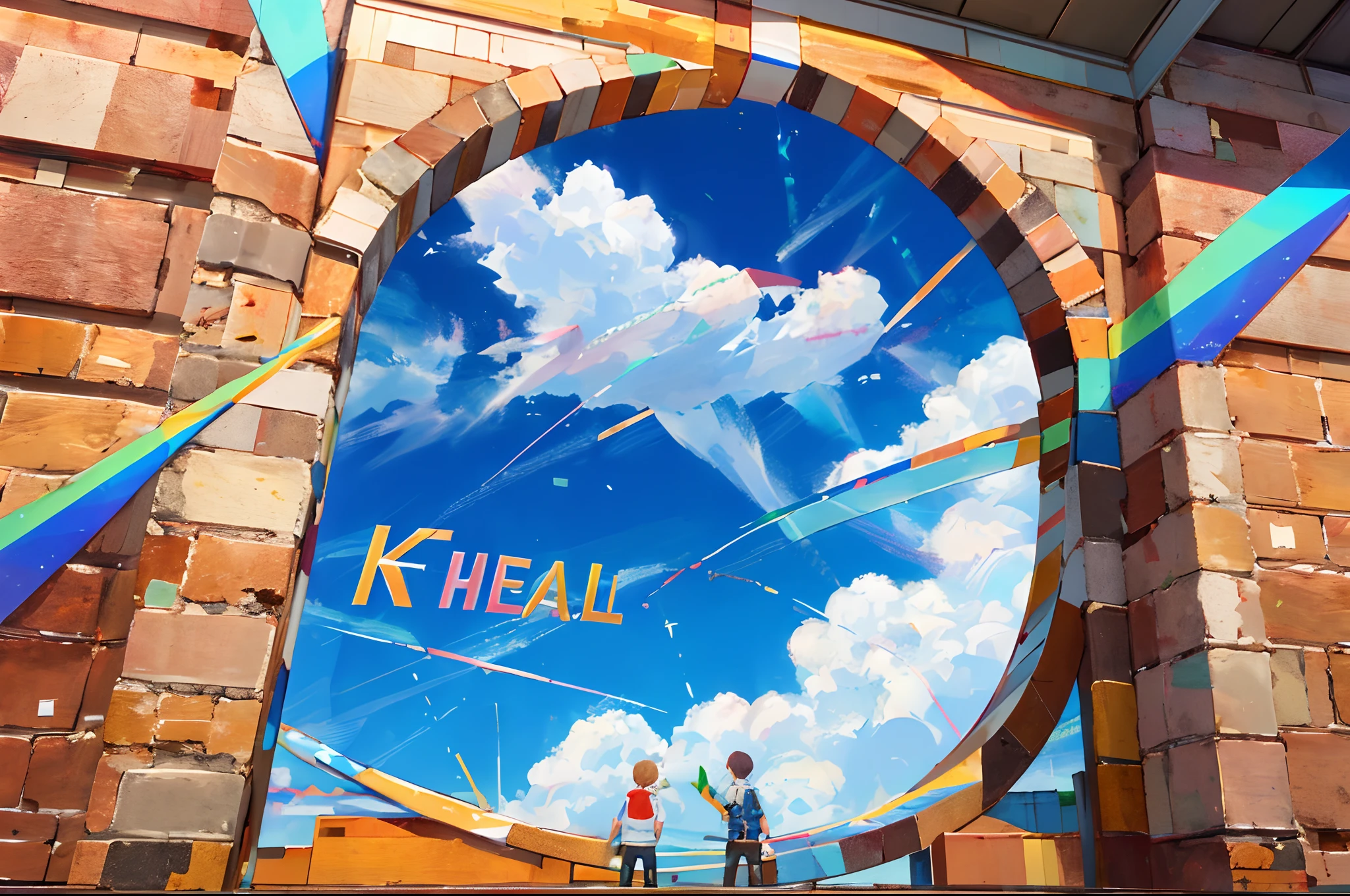 fine,k hd,Small Fresh,Heal the sky