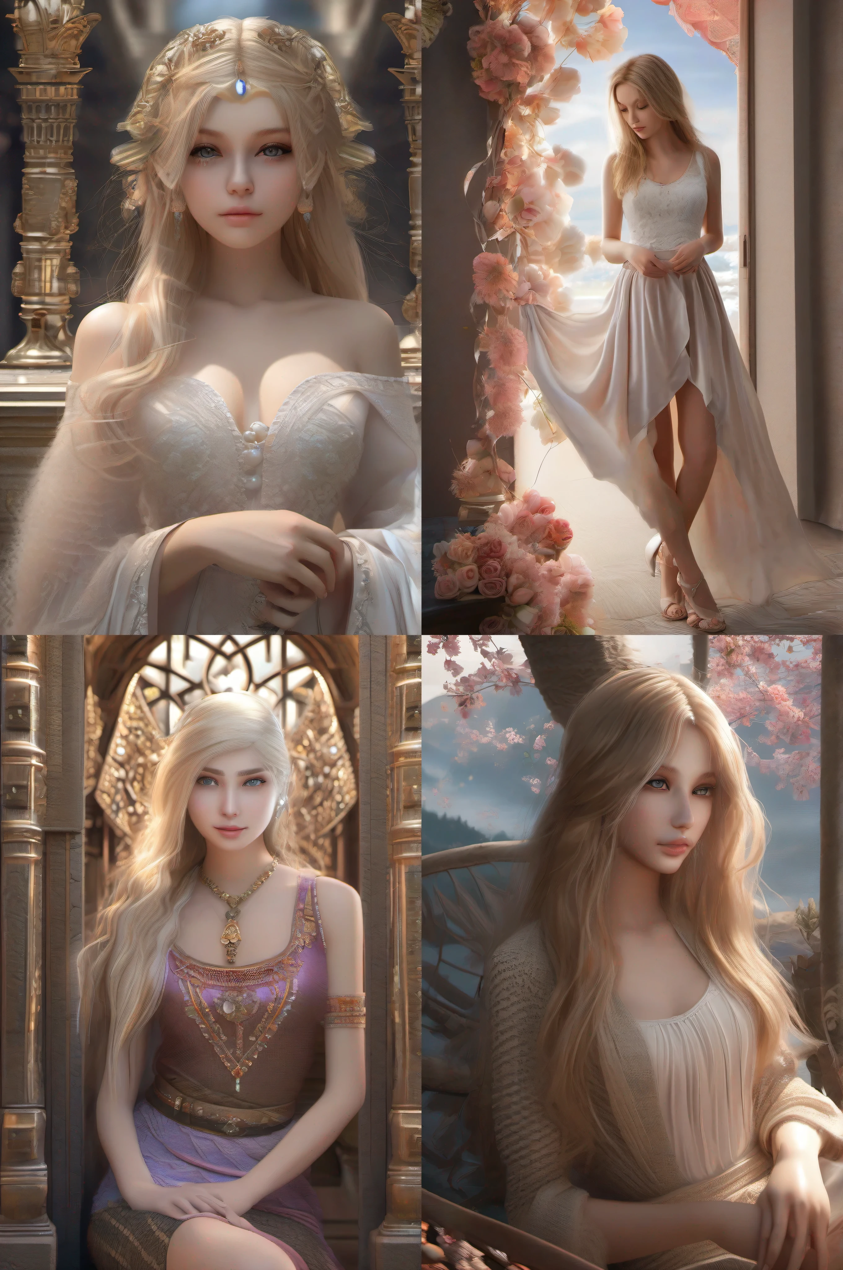 (Extremely detailed CG unified 8K wallpapers)，1 girl，Masterpiece，Top quality，Realistic，Real，Half body，(Photo people:1.3),(Alone:1.3),(Seduction faint smile:1.2),Medium long hair，Flaxen hair，Catchy to the eye，Be small-minded，(Beautiful body:1.2),Ponton，Shorthaired friends，Knitted skirt，Silk stockings，earring，Bright，facial closeups