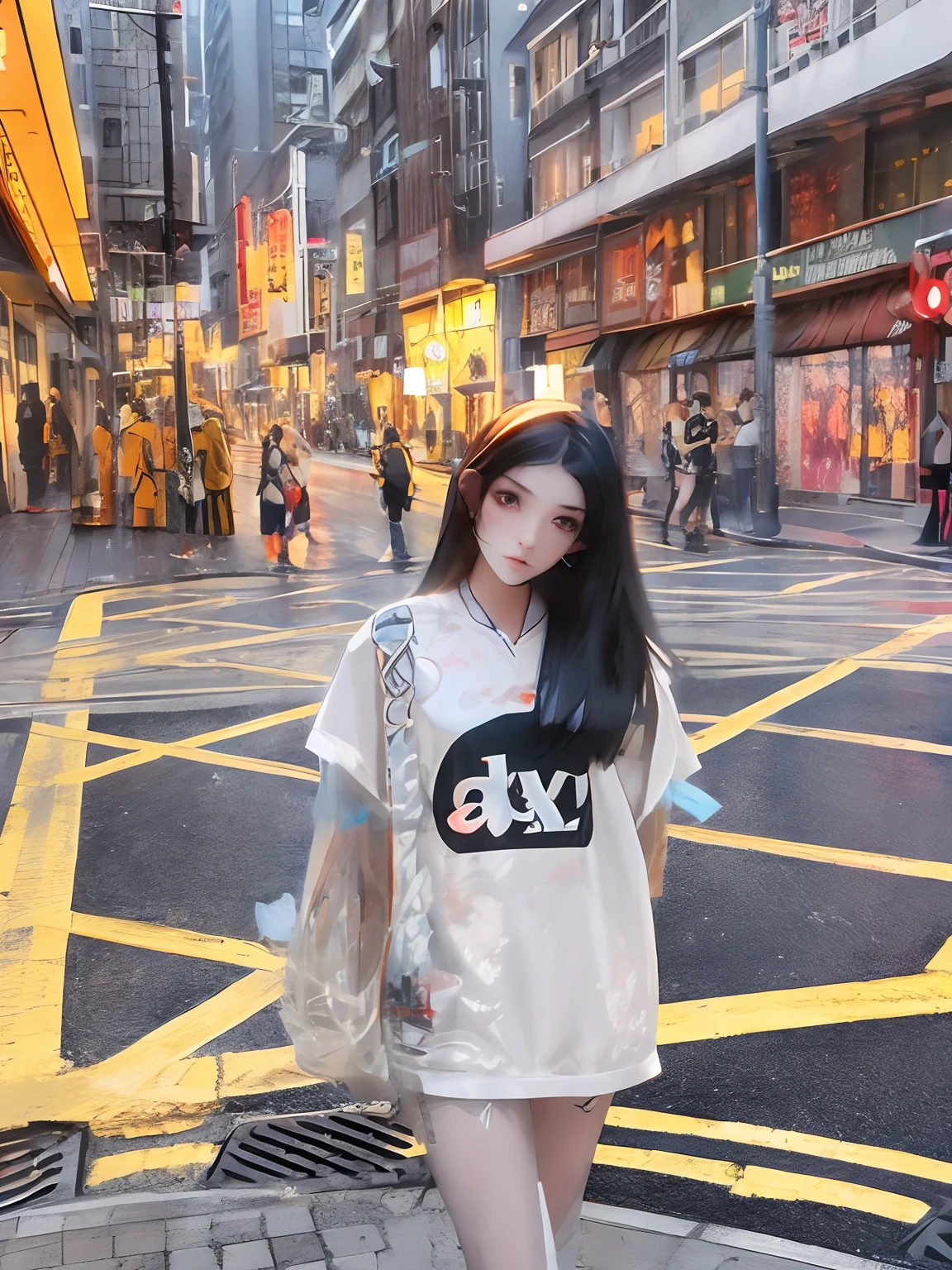 anime image,Background cyberpunk