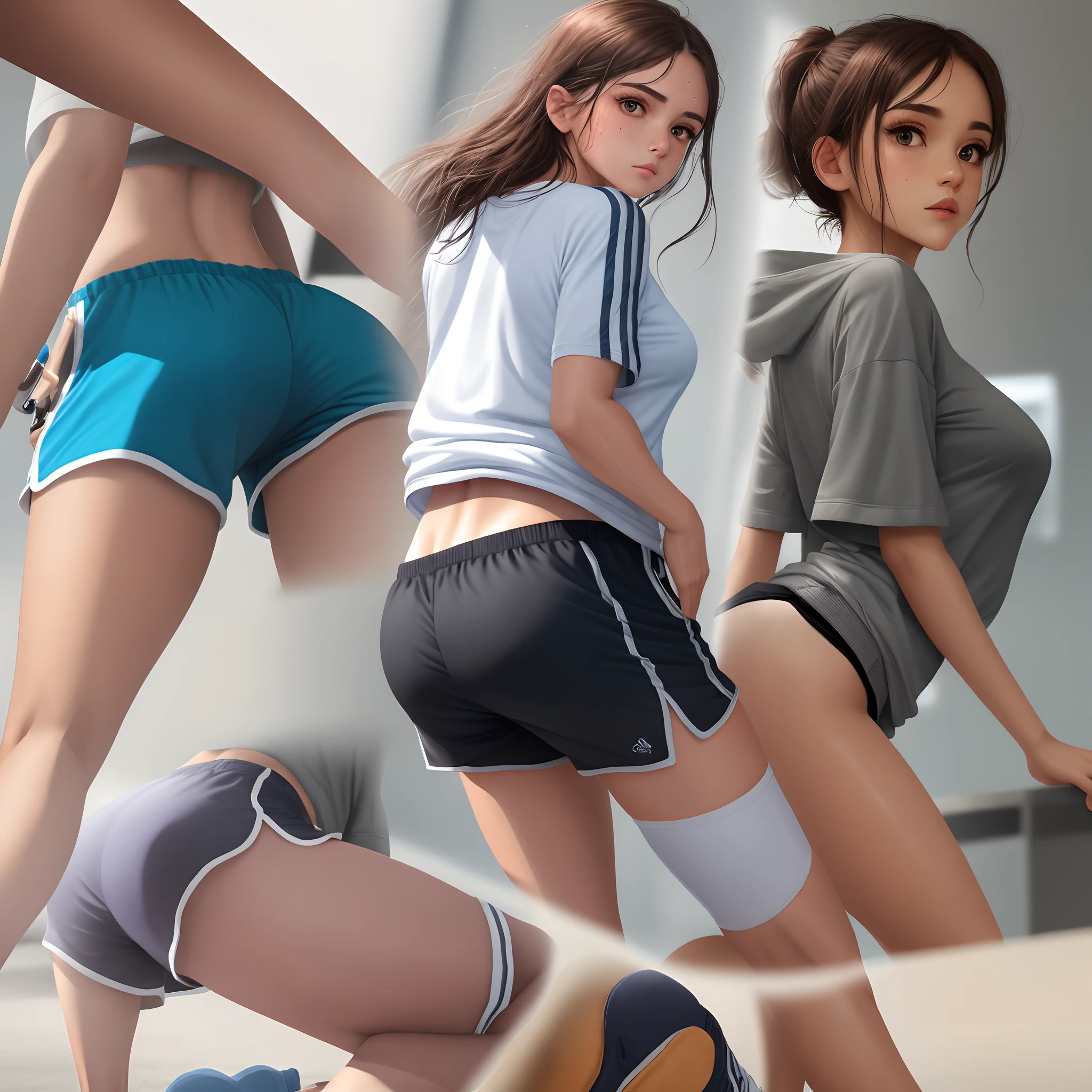 sweat shorts