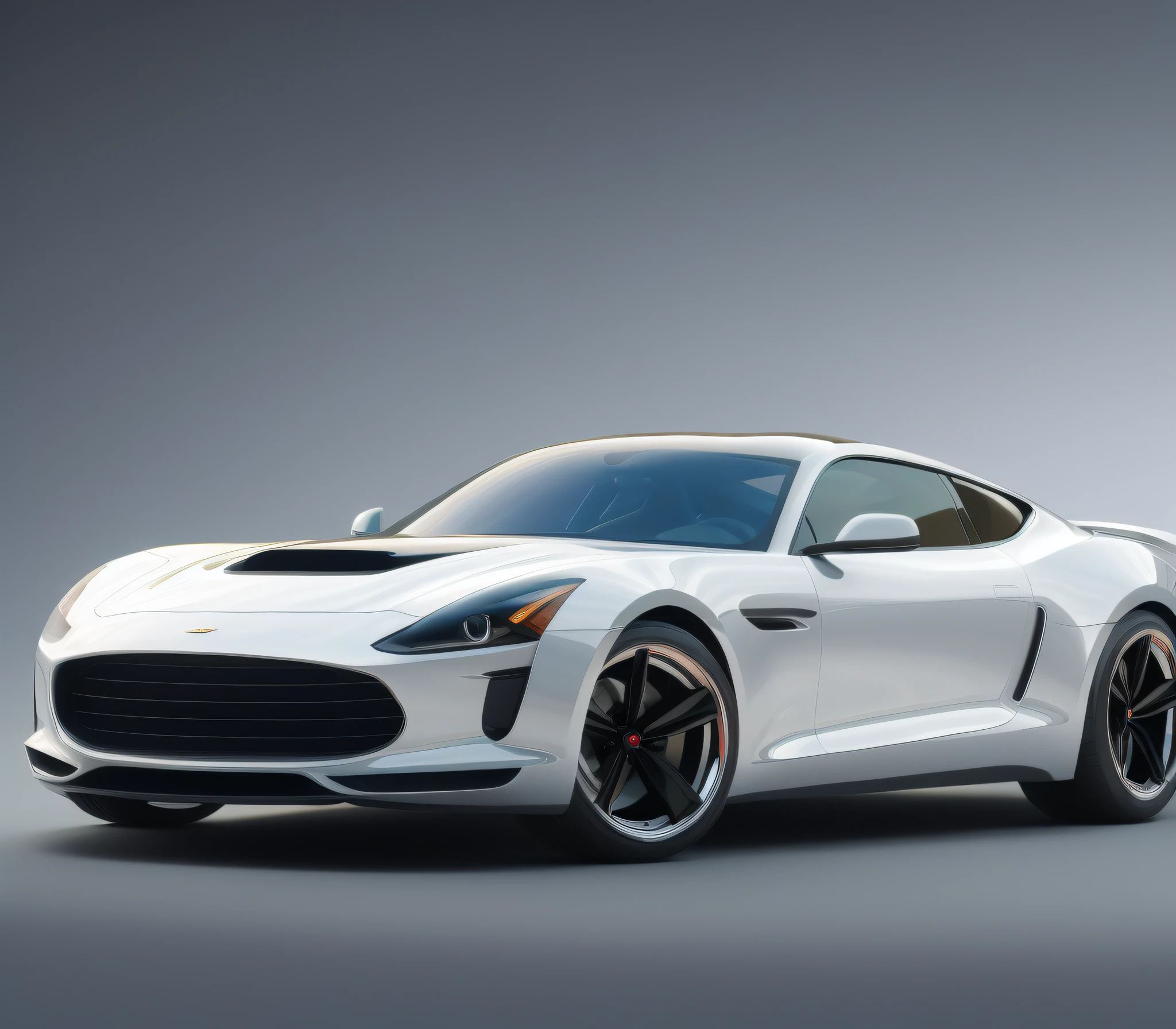 Design Usa As if it was a sport car, full body, realistic, hd, Side view, centered image