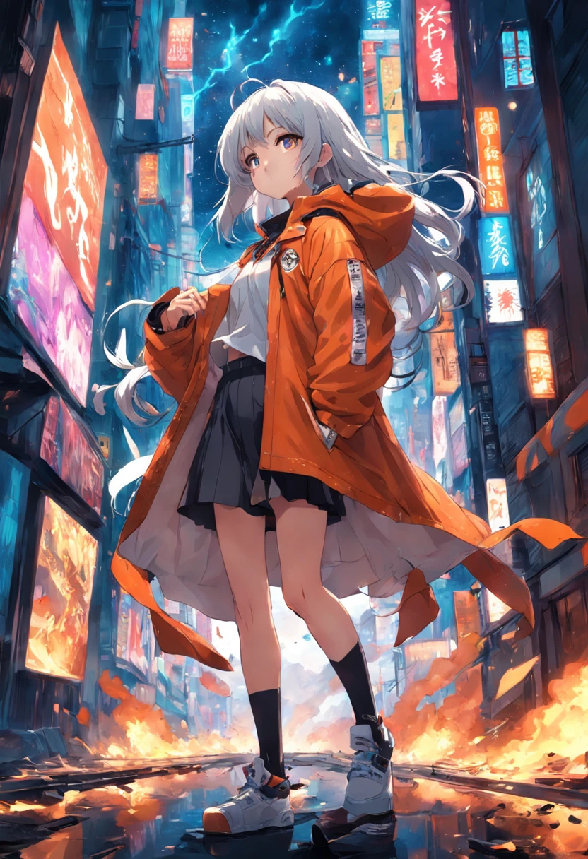 Girl in Explosive Clothes