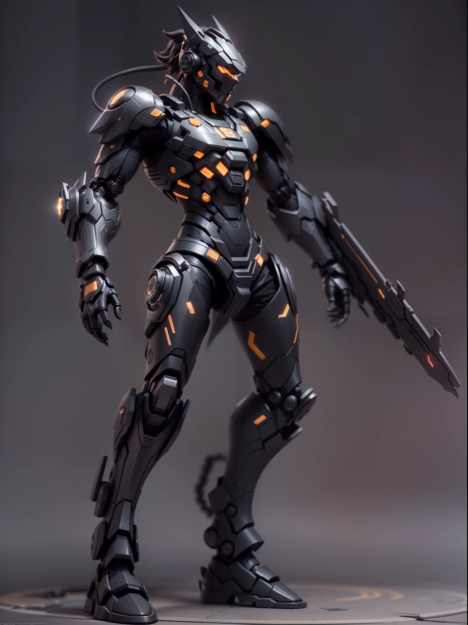 Sculpture design，Figures，GK model，The whole body of the character，Expose muscles，（Exquisite base），Wu Yifan，Handsome cybernetic boy looking at camera lingerie detailed muscular reality masterpiece，musculous