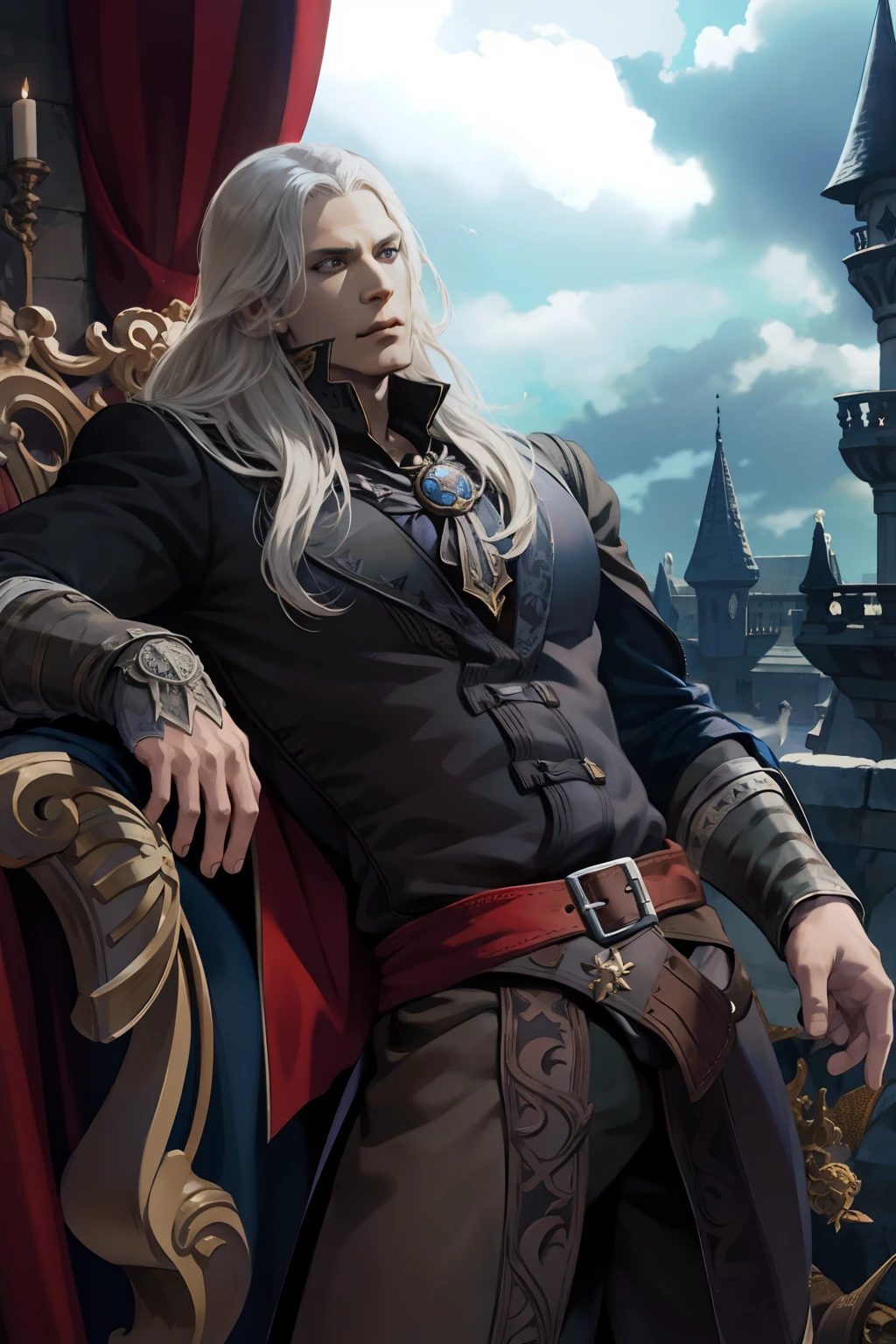 Castlevania Lord of the shadows hyper realistic super detailed