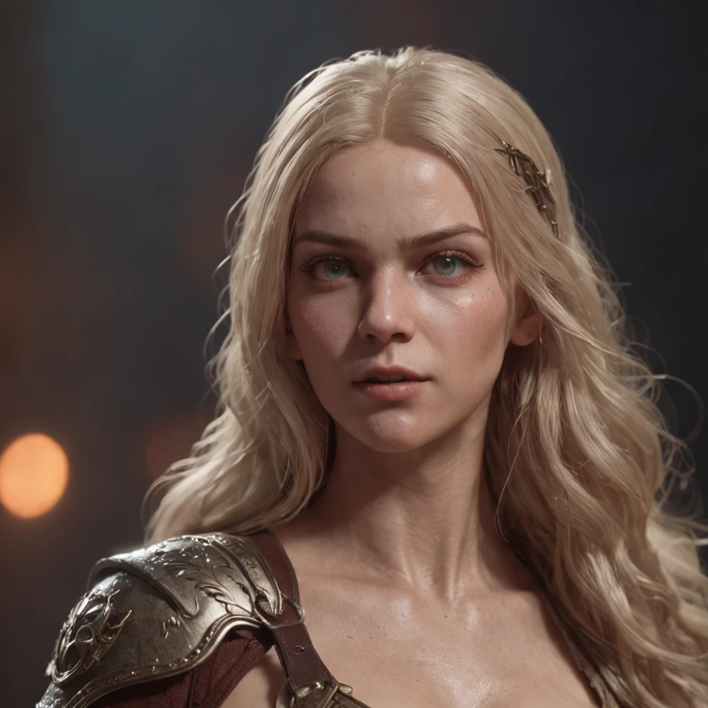 (professional 3d render:1.3) af (Realistic:1.3) most beautiful artwork photo in the world,Features soft and shiny female heroes, ((Epic hero fantasy rough wet hero angry look long blonde hair, and ferocious expression in dynamic pose, Fantastic location, Majestic cluttered environment)), full body 8k unity render, action shot, skin pore, very dark lighting, heavyshading, Detailed, Detailed face, (vibrant, photograph realistic, Realistic, Dramatic, Dark, Sharp focus, 8K), (Old leather garments damaged by weathering:1.4), ((((skimpy)))), (Intricate:1.4), decadent, (Highly detailed:1.4), Digital painting, rendering by octane, art stations, concept-art, smooth, Sharp focus, illustration, Art germ, (loish:0.23), wlop ilya kuvshinov, and greg rutkowski and alphonse mucha gracias, (Global illumination, Studio light, volumettic light), heavy rain, particles floating, lotr, fantasy, elf, full bodyesbian, ((Dark and ancient city background:1.3)),CGSesociety,art stations