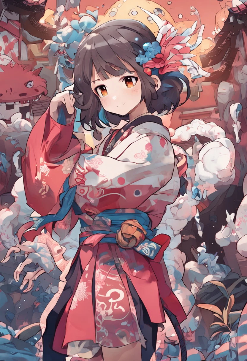 cute japanese monster girl