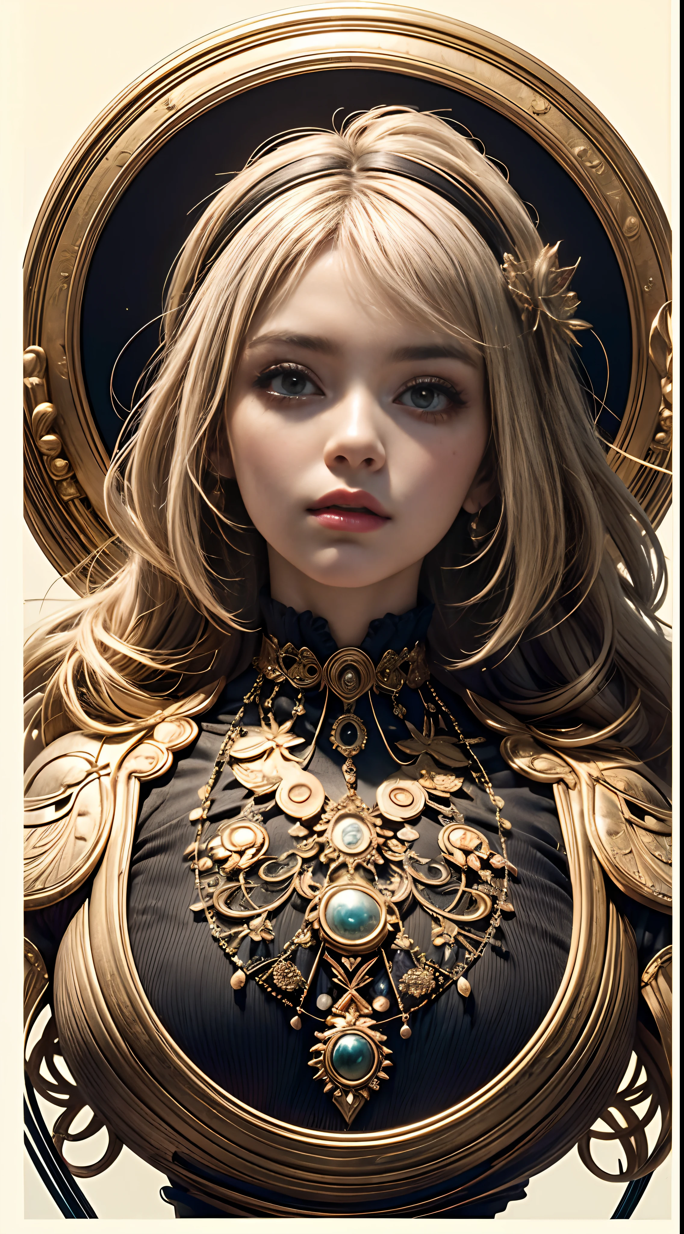 (master part, Qualidade Superior, best quality, Arte Oficial, Beautiful and Aesthetic:1.2), (1 Menina elfa), extremamente detalhado, cabelos longos e disformes, (Arte Fractal:1.3),colorido,Maior detalhe, Cinematic lighting.