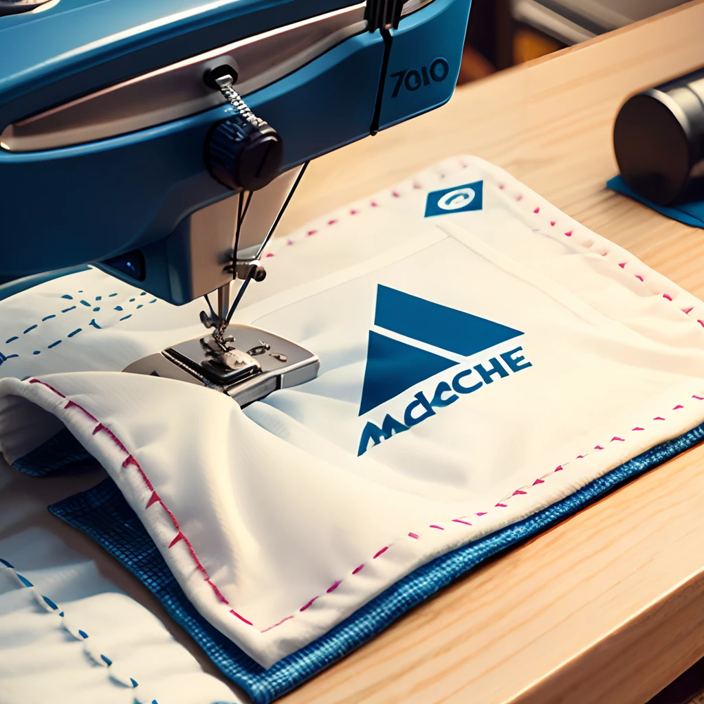 sewing machnie logo design