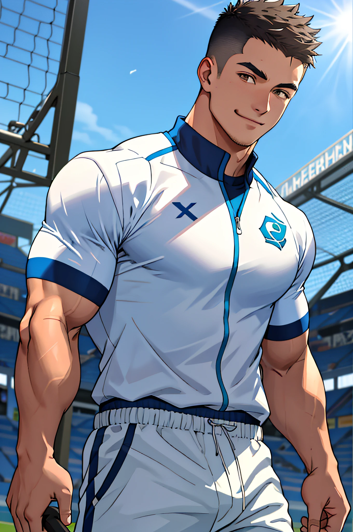Soccer boys, locker room, soccer wear, 18 years old, pubic hair, detailed skin, delicate body, masterpiece, best quality, Top Quality, High quality,