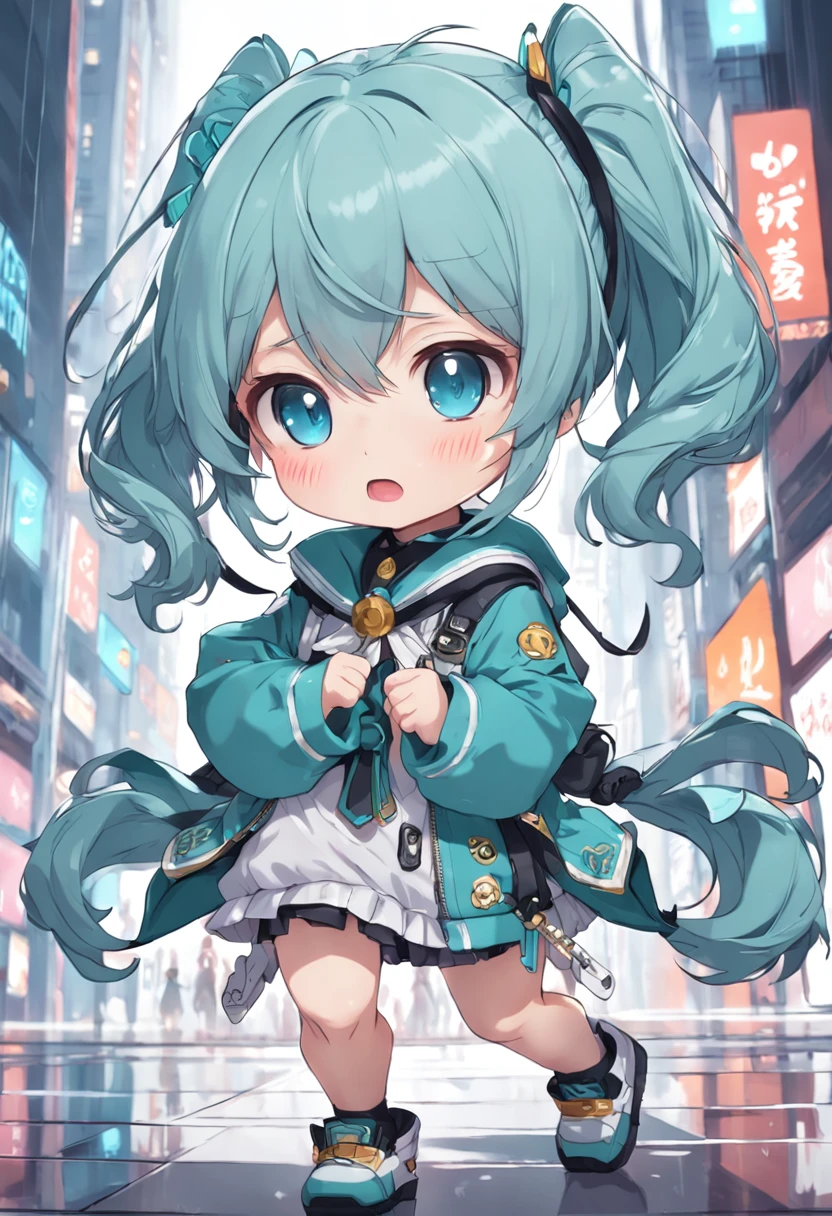 um close up de um personagem de desenho animado com uma mochila, Anime Chibi, chibi, arte chibi, menina bonito, Chibi Anime Menina, Animi, Arte digital no Pixiv, Vencedor do concurso Pixiv, anime bonito, Pixiv, amigo, Hatsune amigo, kawaii chibi |, advanced digital chibi art, menina pequena lolsonagem bonito,e fofa
