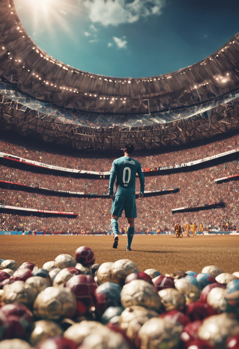 Messi carried Cristiano Ronaldo and beat Neymar violently
