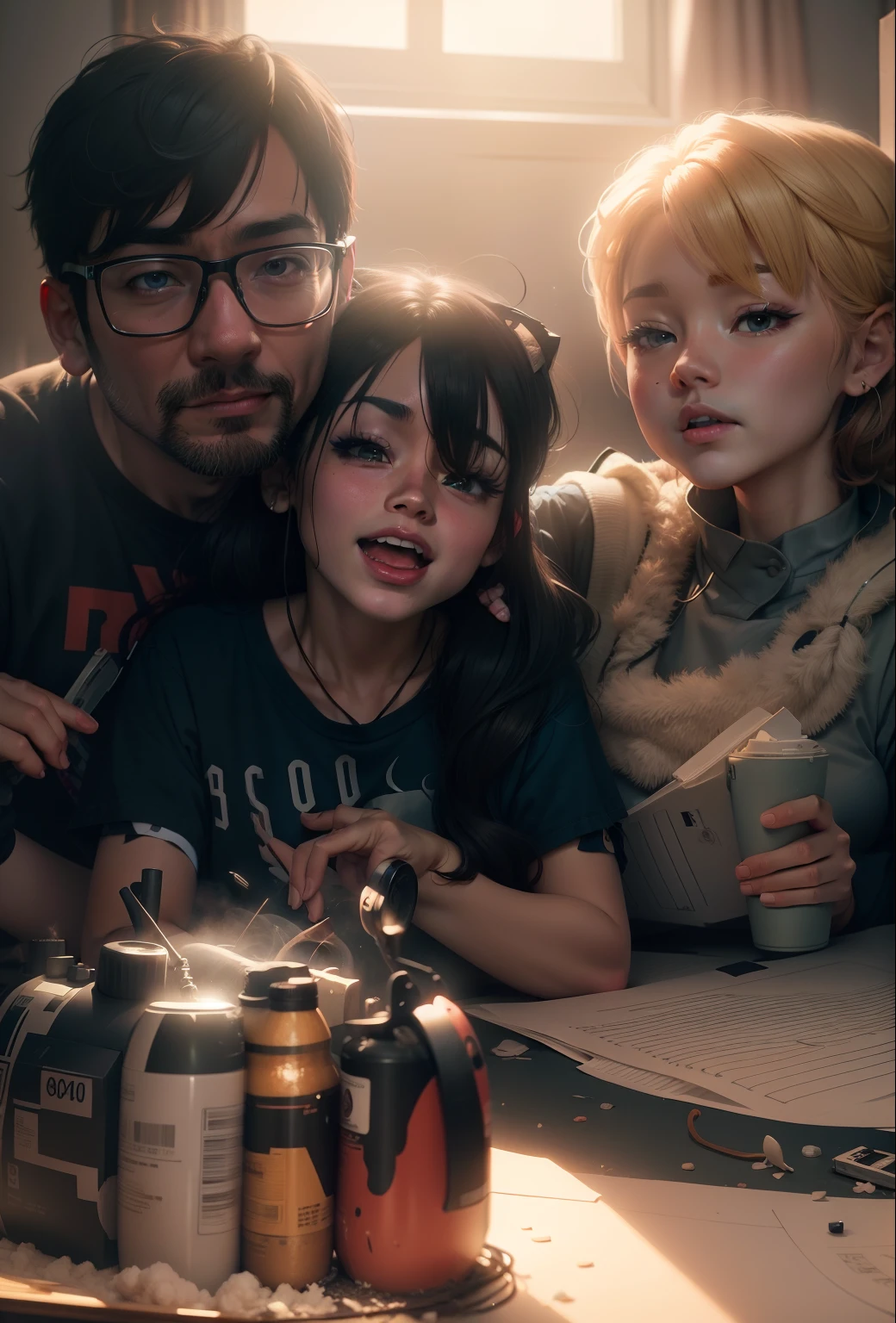 Make it cartoonist, anime, 8k,