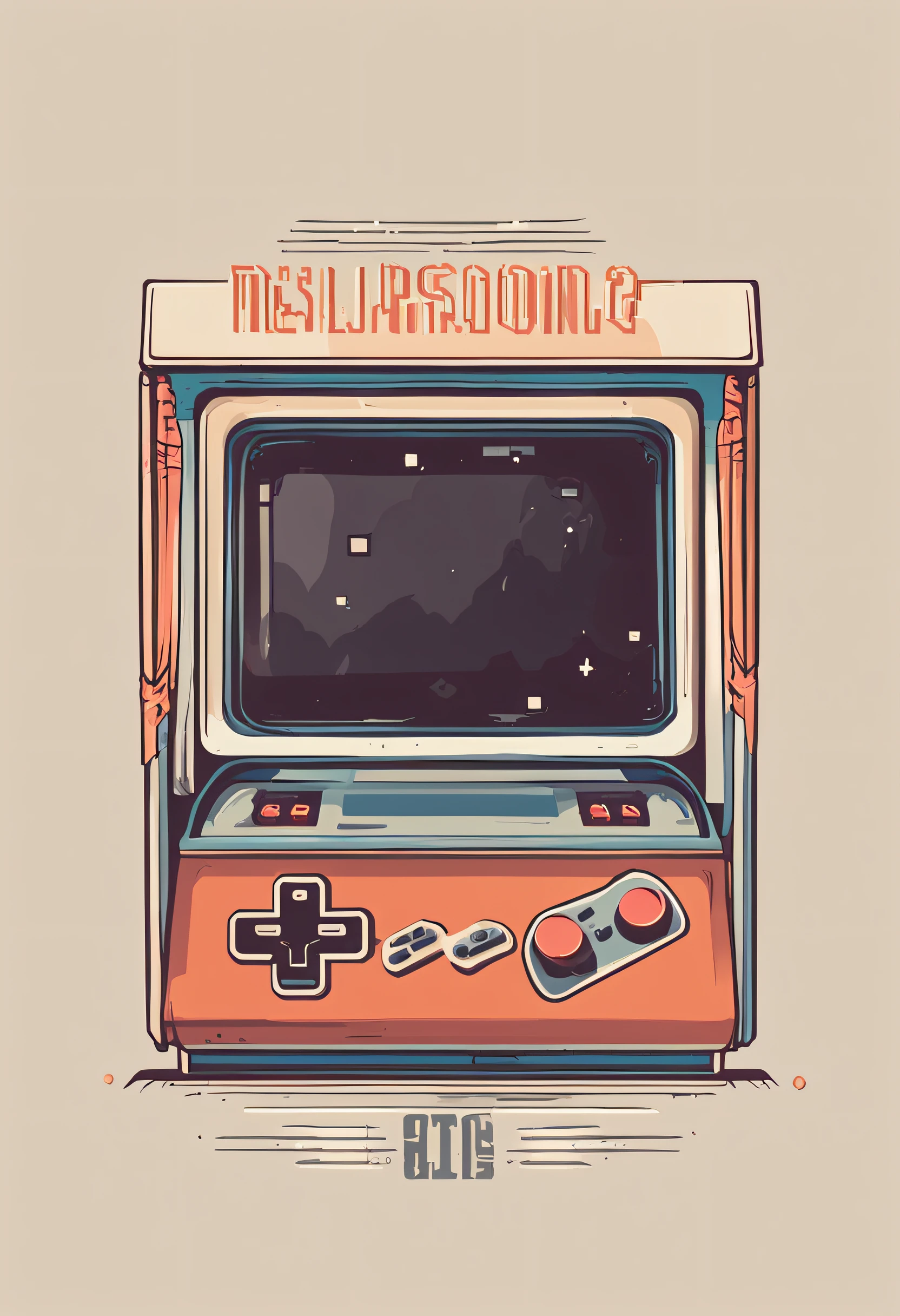 Vintage style logo: Logo with vintage elements, As an arcade or pixel art font, Use with joysticks or video game controllers. This will convey a nostalgic feel for classic games.