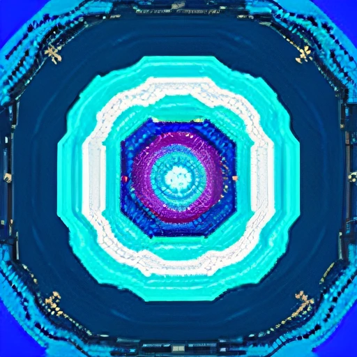Vortex on the surface of the water,8-bit pixel art,without background,Game material