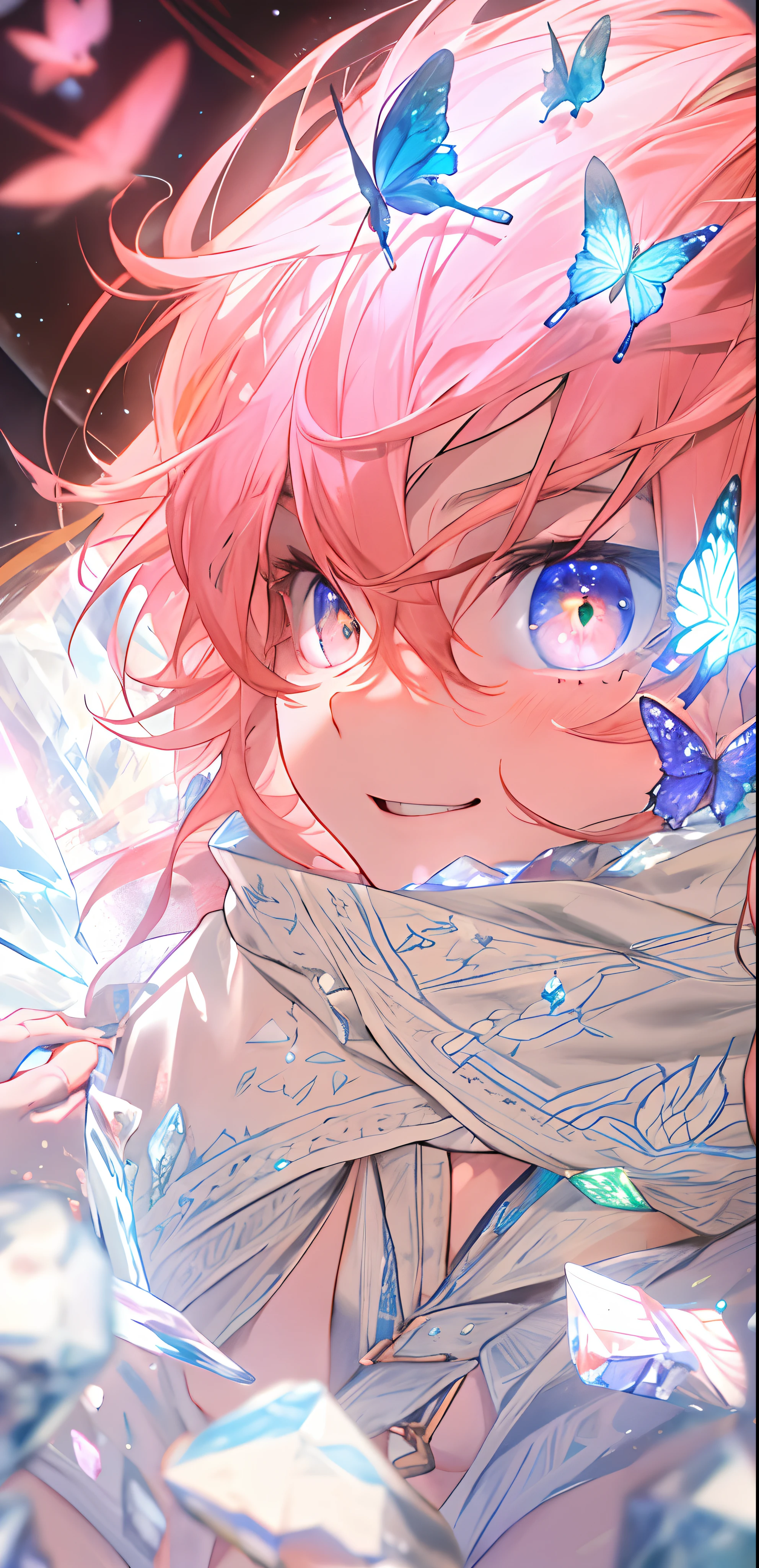(masterpiece, best quality),Male children,nakeness,Short bright orange hair,ssmile,A young boy with,younge boy,???'s face,adolable,infancy,Young age,Short round face,Flat chin,children's,infancy,(???'s face),Land of Crystals,ice field,Pink belly hair,Pink chest hair,Pink pubic hair,Young age,Flat chin,Fine face in detail,Clean skin,White men's briefs,musculous,Short bright orange hair,Bright Hair,White eyes,Keep your eyes wide open,nakeness,Very narrow low-rise white briefs,White briefs,Pectoralis abdominal muscles,Broad body,Strong and well-developed muscles,Butterflies with diamond-like wings shimmering with crystal-like brilliance,Bright and vivid colors,(depth of fields:1.2),Positive audience,looking at viewert,the night,Holy,Light-sensitive,byself,Sit on the crystal,spreads her legs apart,Close-up Shot Shot