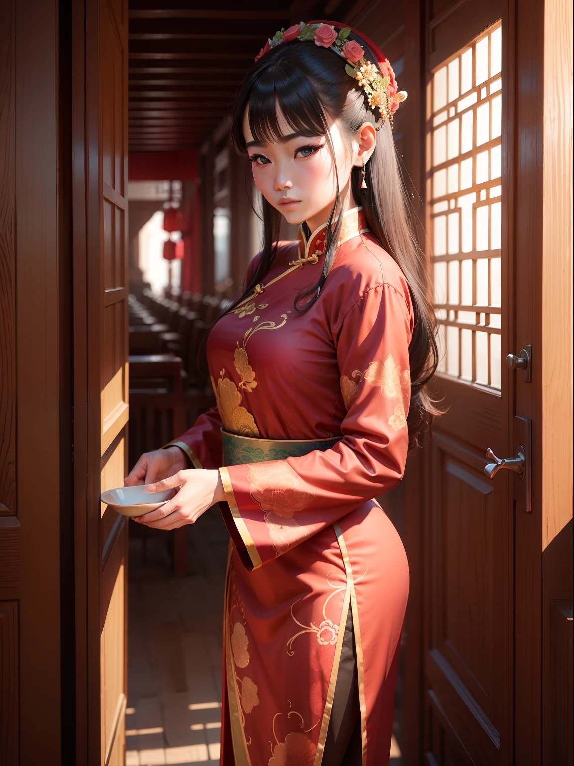 woman, China, ancient, traditional