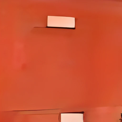 there is a red cabinet with a white door and a white handle, orange tone, orange subsurface scattering, flat 2 d, background(solid), orange hue, orange line, rung, an orange, orange color, red only, rectangular piece of art, inspired by Donald Judd, orange extremely coherent, red wall, 3 doors, vertical orientation