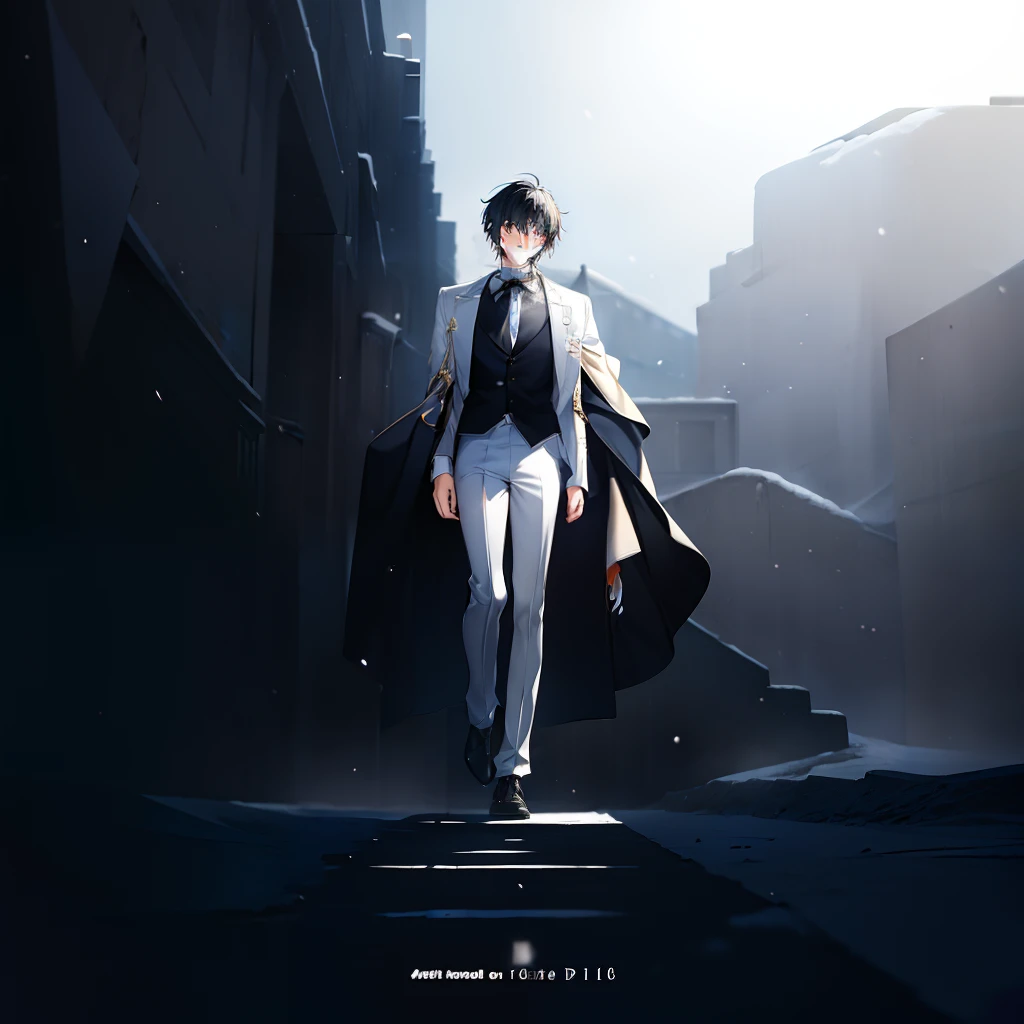 1boy, black hair, white suit, snow
Steps: 15, Sampler: DPM++ SDE Karras, CFG scale: 7, Seed: 52, Size: 512x512, Model hash: 1168485b2d, Model: Checkpoints_AnythingDarkNeg100, aesthetic_score: 6.8