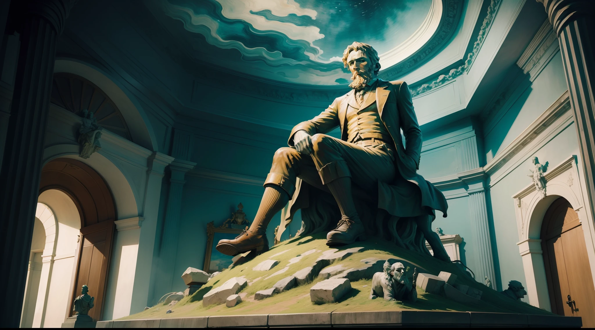 Statue of van gogh