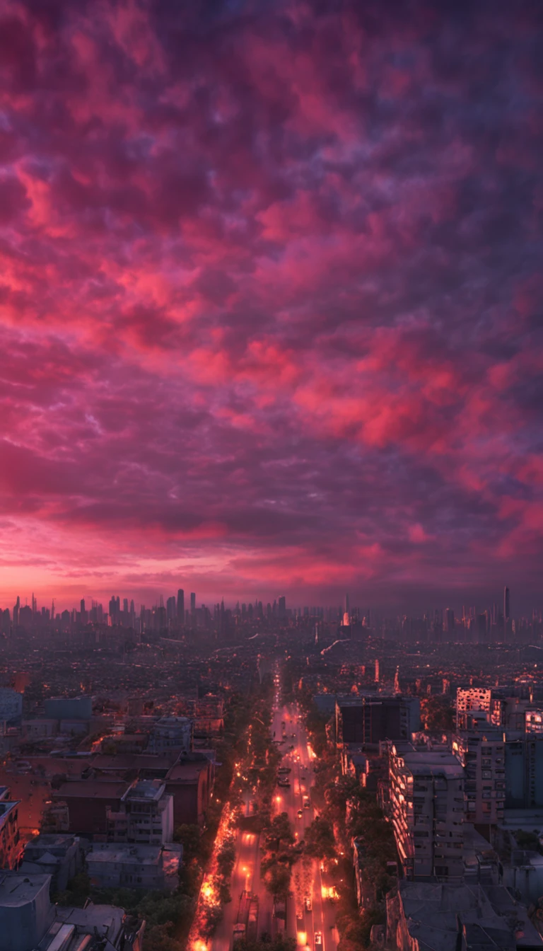 Polluted skies