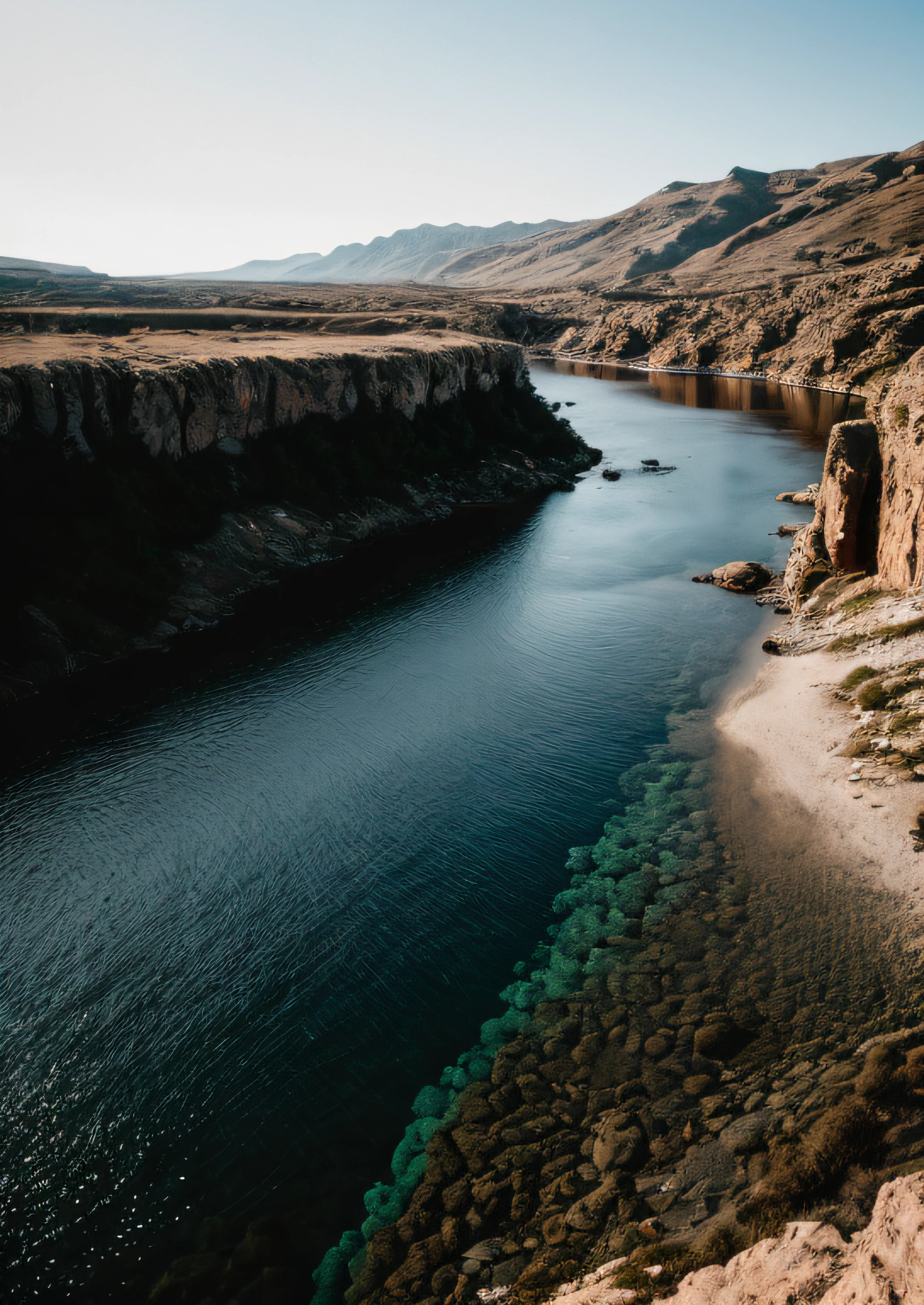 RAW photo of a landscape, small details, photorealistic, ultra-realistic photo, 8k uhd, dslr, soft lighting, high quality, film grain, Fujifilm XT3, (masterpiece)