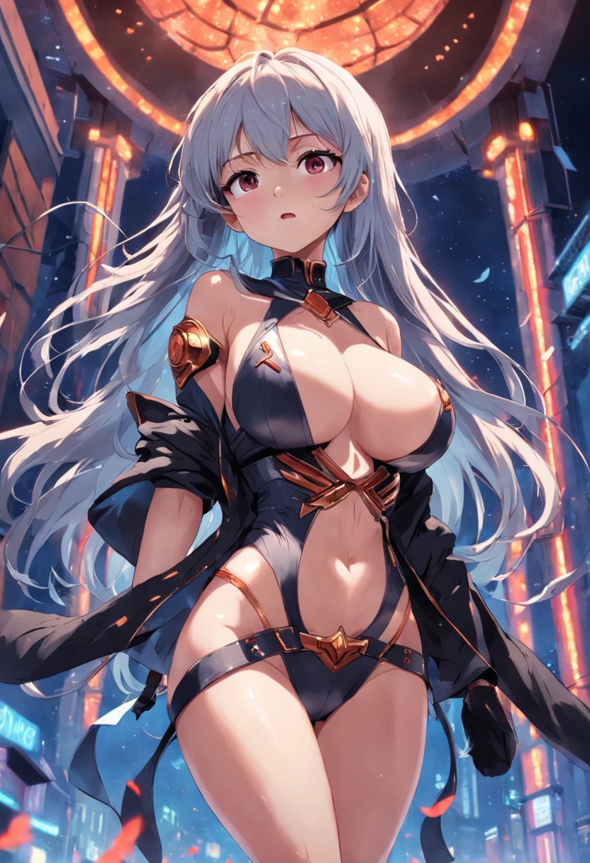 Female agent big breasts
