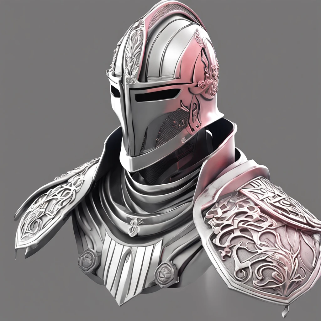 1 Isometric bust of a rouge knight, game art, white background, 1 bust, Realistic upper body, Detailed