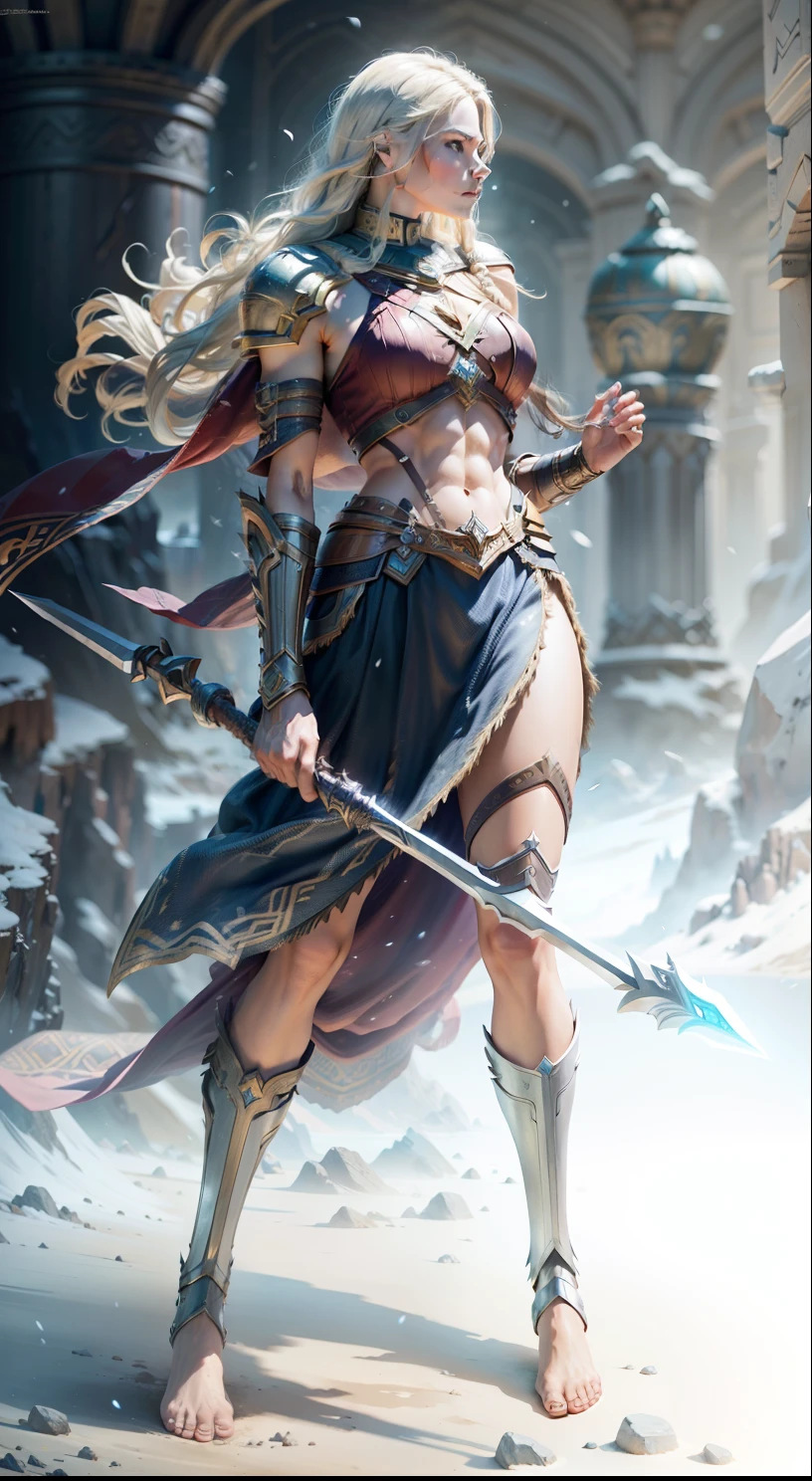 Asgard,valkyrie,Senhora Cavaleiro,Anatomia correta,epic fantasy digital art,tmasterpiece,8k,high-definition resolution,desenho detalhado,Qulidade Superior,, Epic composition,
