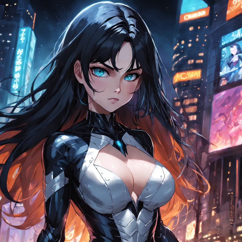 Realistic depiction of an advanced cybersuit, Zatanna от DC Comics