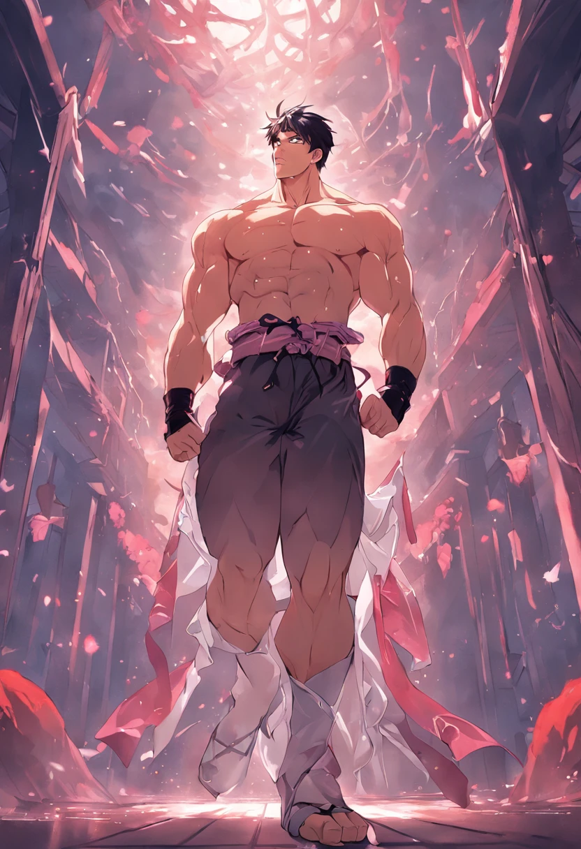 Man，muscle men，Bondage clothing，Erotic lingerie，big muscular man，commission for high resolution，Thong panties，The erection，gigachad muscular