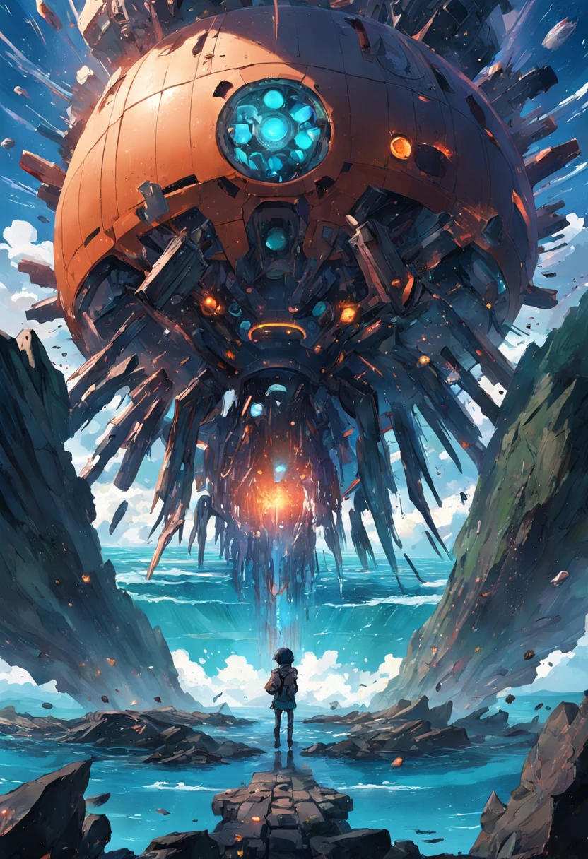 destroy,fragmented,Crystals explode,New fly,Oil-based robots,rusted,Everything explodes,OK,Nothing,junk,The ocean is full of it,destroy,Nuclear wastewater,Everything will return to calm,Neutron star spray concurrently